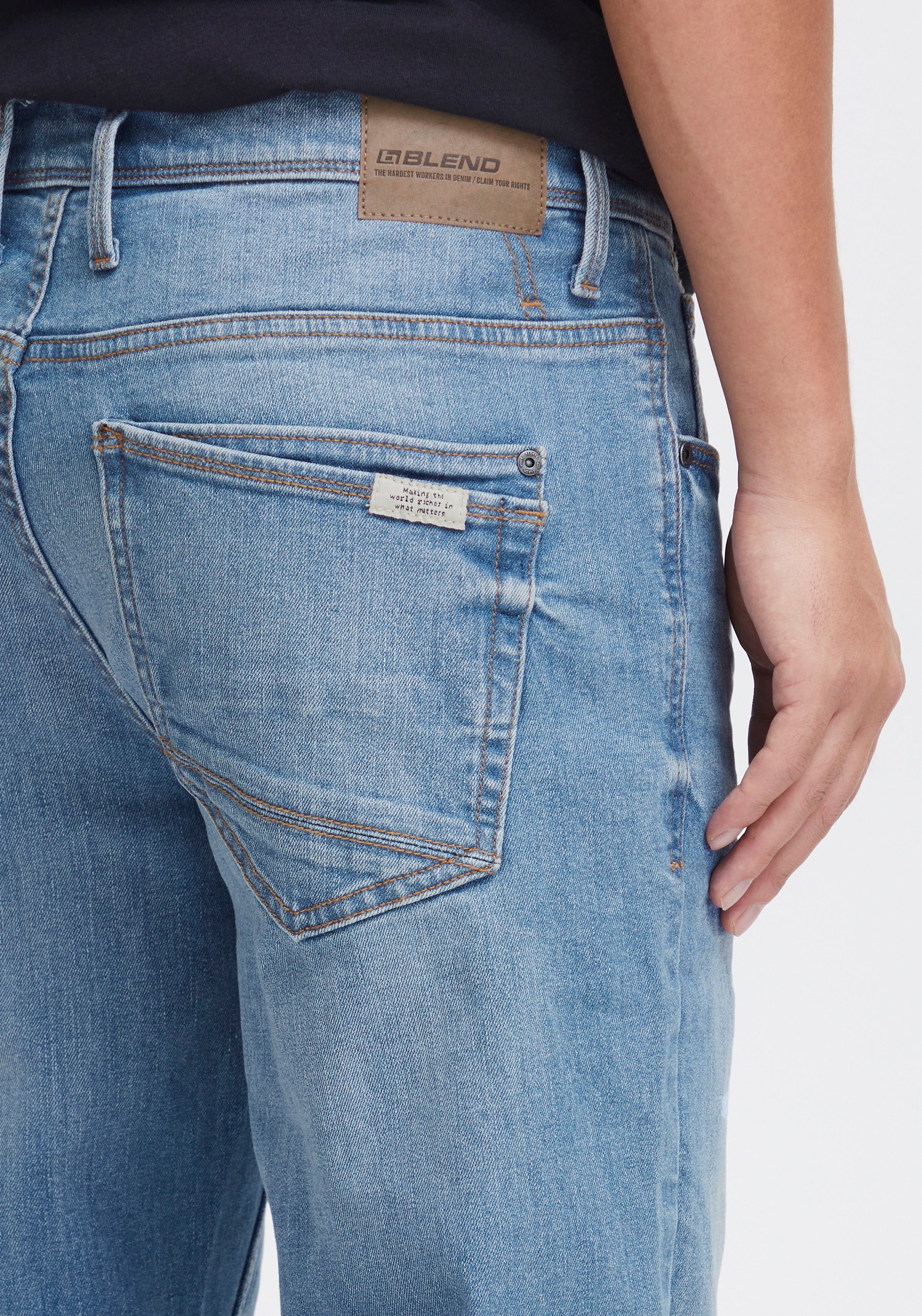 Thumbnail - Blend Regular-fit-Jeans "BL-Rock fit"