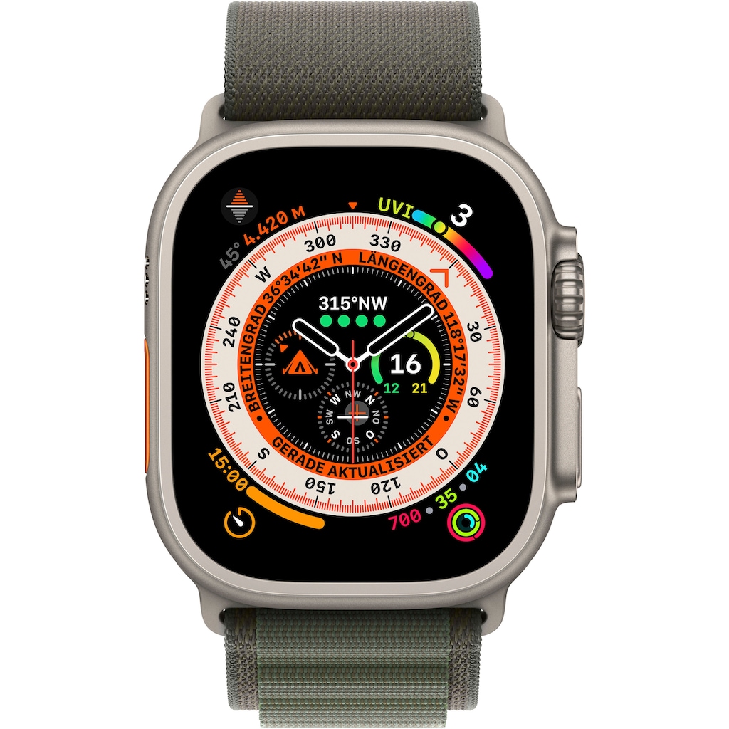 Apple Watch »Watch Ultra GPS + Cellular 49mm Alpine Large«