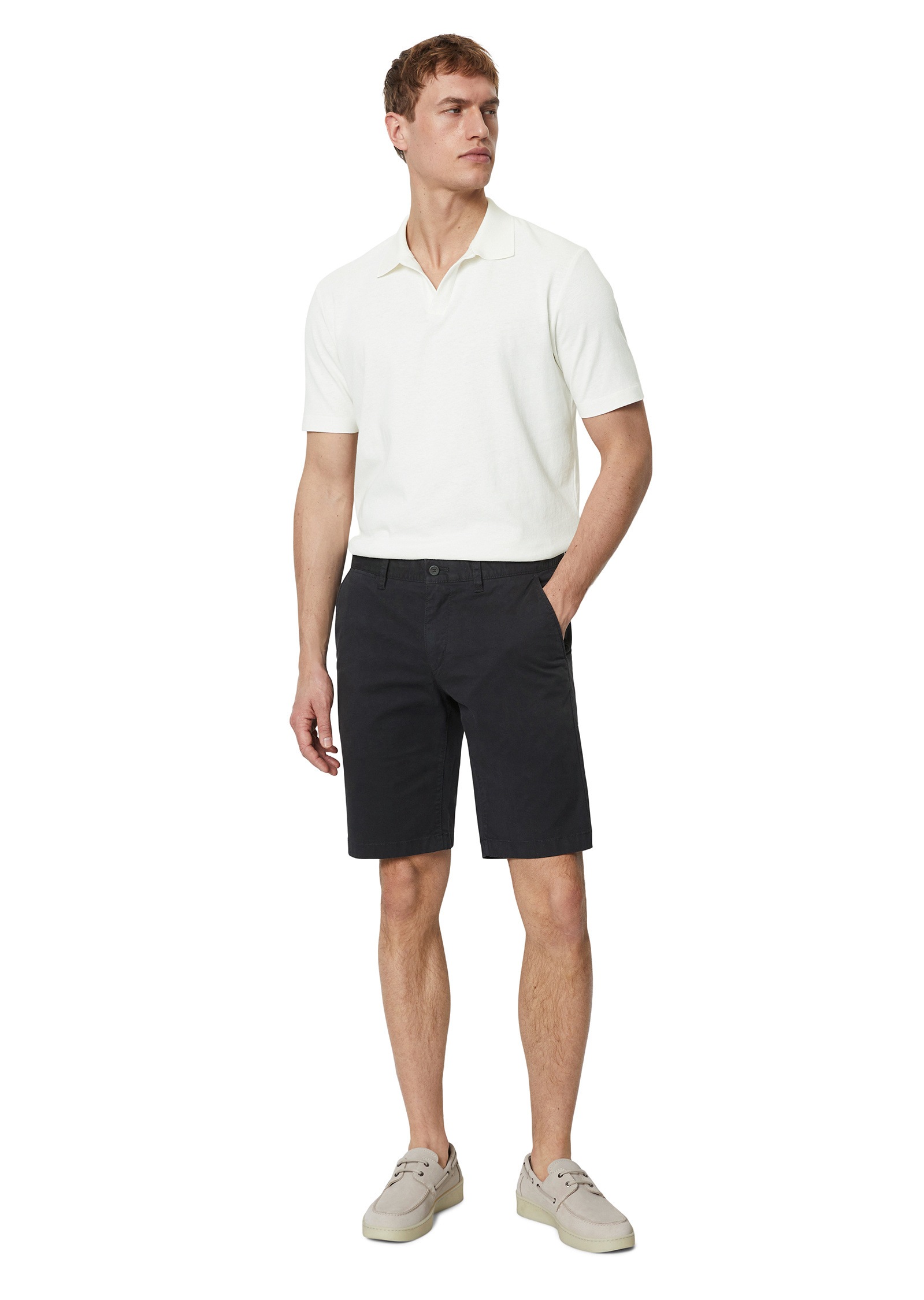 Marc O'Polo Shorts »aus Bio-Baumwoll-Mix«