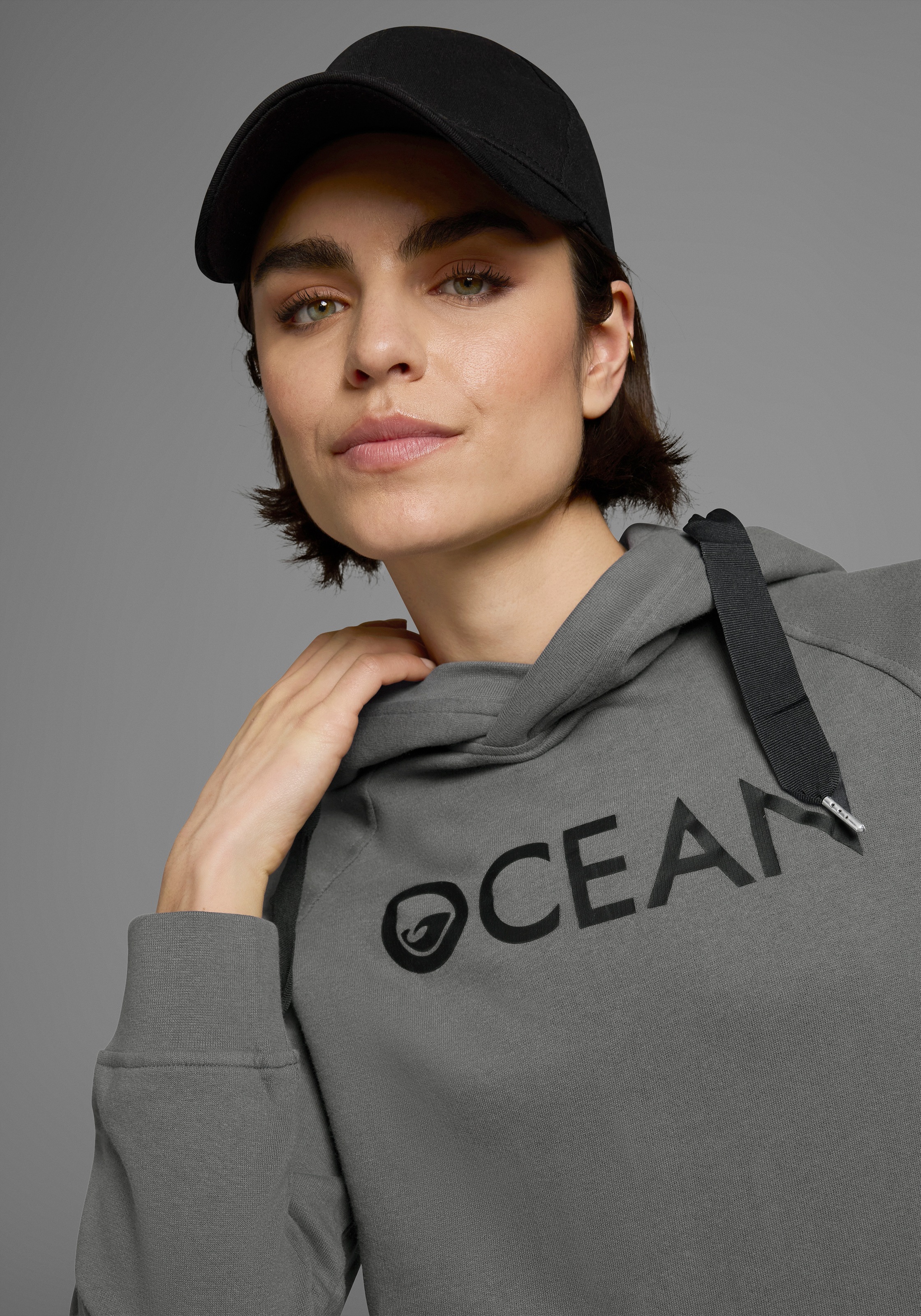 Thumbnail - Ocean Sportswear Jogginganzug "Essentials Joggingsuit" Packung, mit Leggings, 2 Stk. Extralanges Kapuzensweatshirt & Leg...