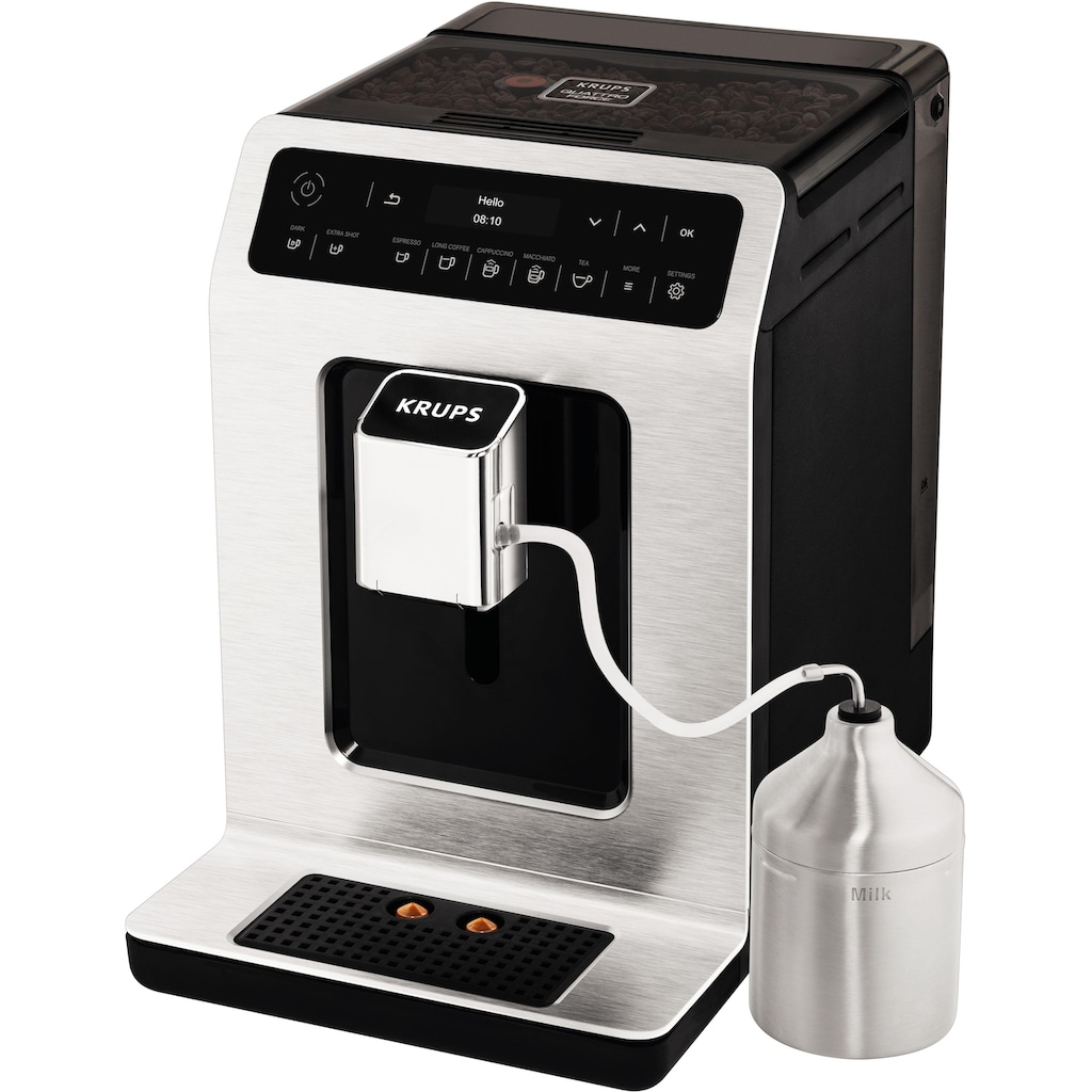 Krups Kaffeevollautomat »EA891D Evidence«, 12 Kaffee- und 3 Tee-Variationen, OLED-Display und Touchscreen