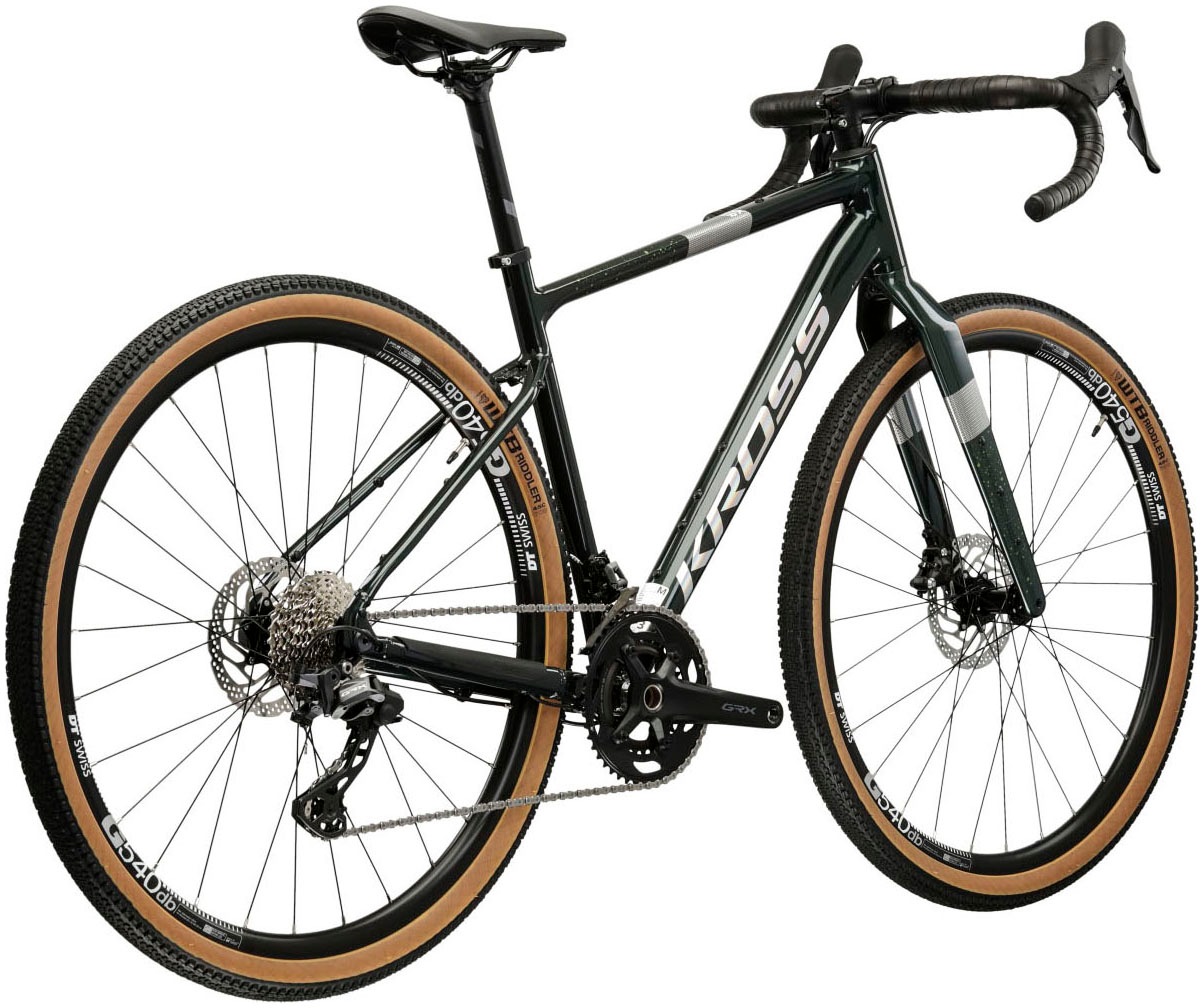 Kross Gravelbike »KROSS GRAVEL Bike 28" Esker 6.0 ULT.RA 24 Gänge« 24 Gang Shimano GRX RX820 Schaltwerk Kettenschaltung