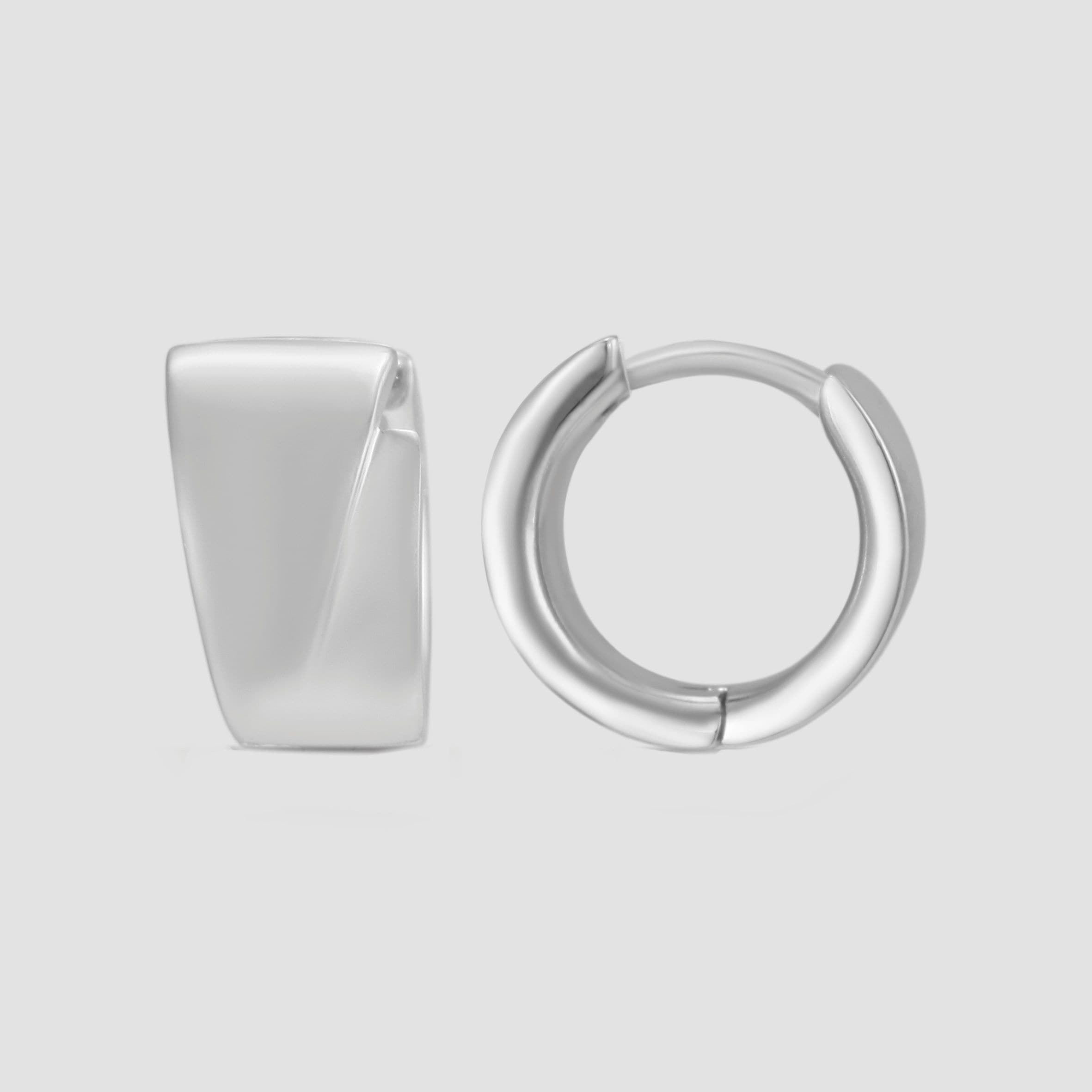 Adelia´s Klappcreolen "Damen Ohrringe – Klappcreole aus 925 Silber" Eine sc günstig online kaufen