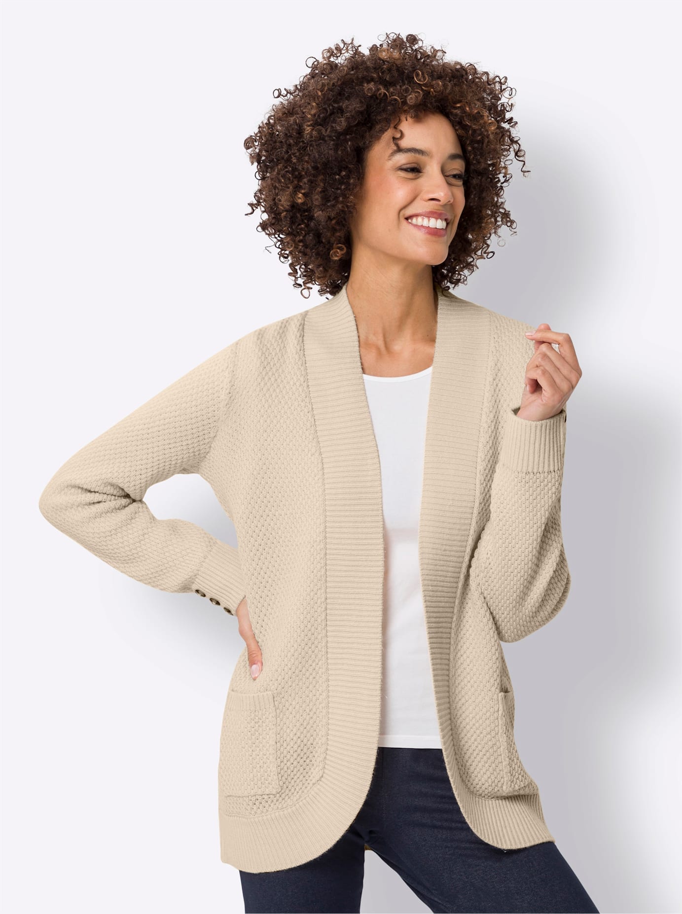 Classic Basics Strickjacke