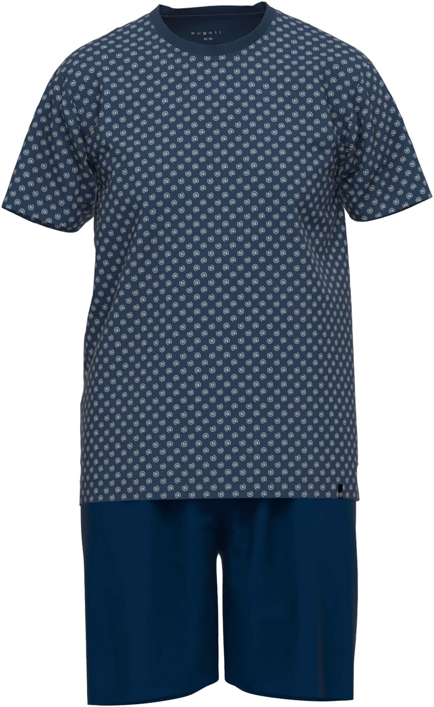 bugatti Shorty, 2 Stk. Rundhalsausschnitt, Kurzarm, kurze Hose, weich, bequ günstig online kaufen