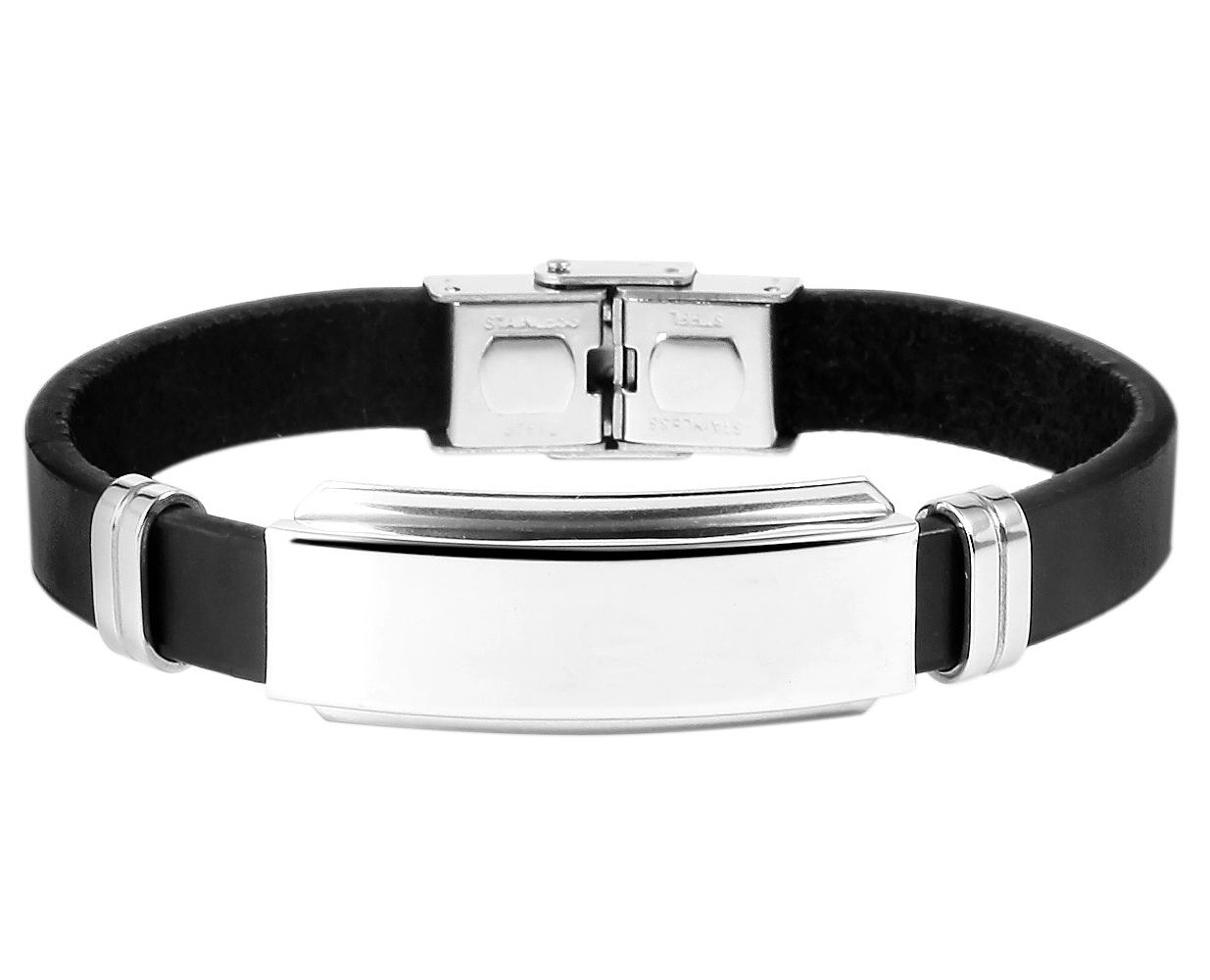 Adelia´s Armband »Herren Armband aus Leder 21 cm« Eine schöne Geschenkidee für jeden Anlass