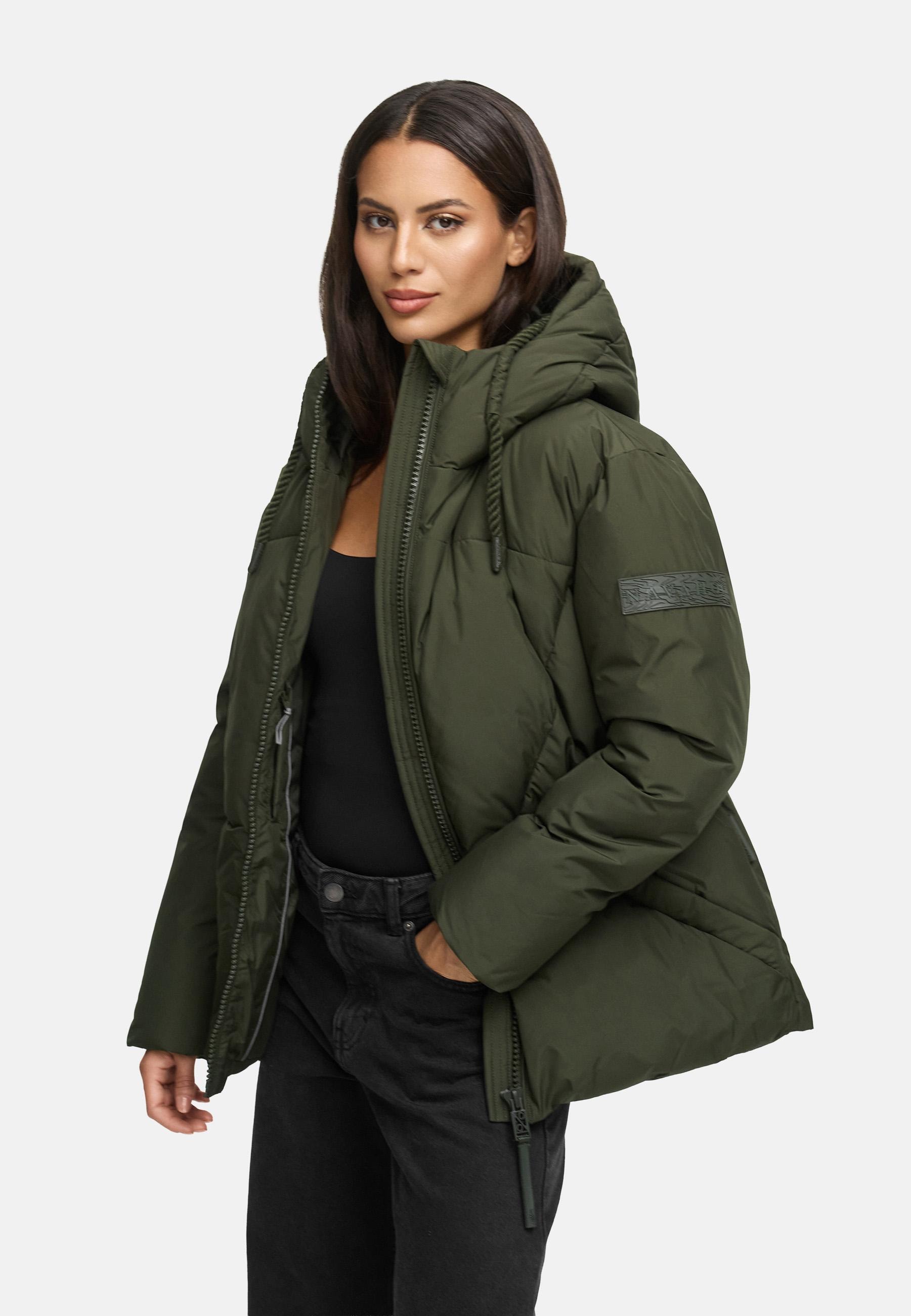 Navahoo Steppjacke »Pastellzauber 14«, mit Kapuze, Winterjacke mit Kapuze