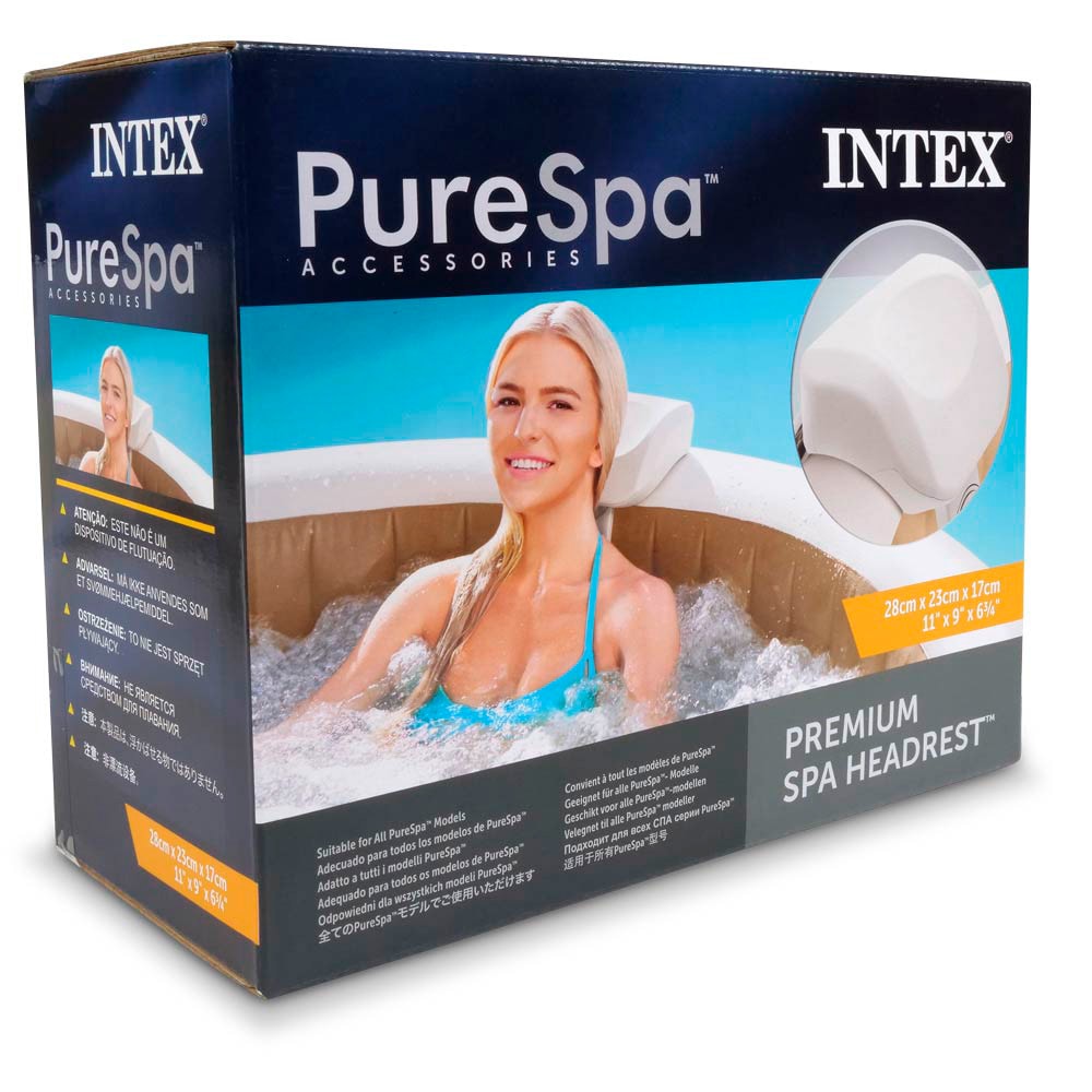 Intex Ablagetisch »PureSPA Whirlpool Wellnessset: 1 Getränkehalter & 2 Premiumkopfstützen« 3-teiliges Set: 1 Getränkehalter und 2 Kopfstützen
