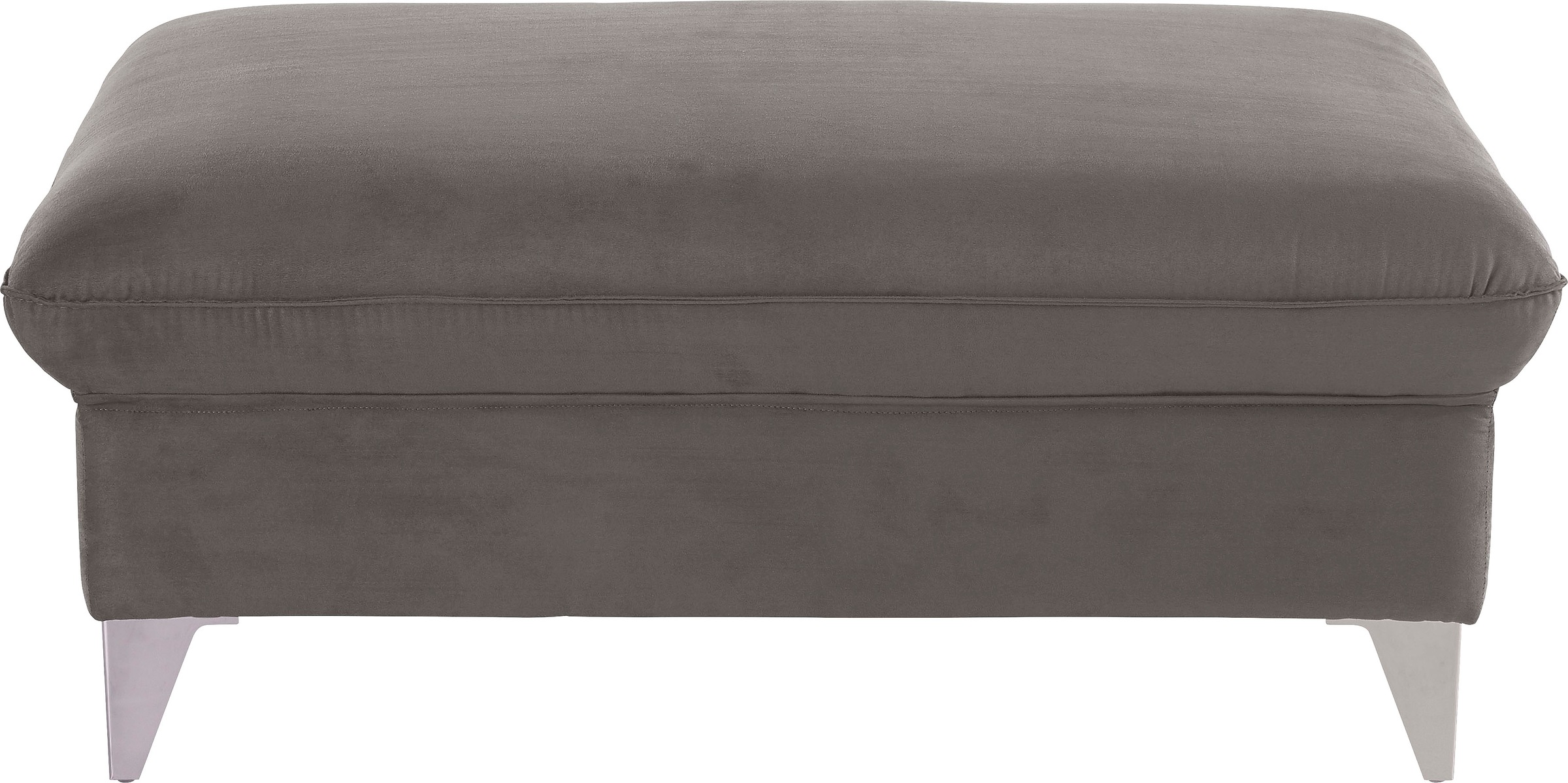 COTTA Polstergarnitur »Caluso L-Form«, (2 tlg.), Set bestehend aus: Ecksofa mit Kopfteilverstellung & Hocker