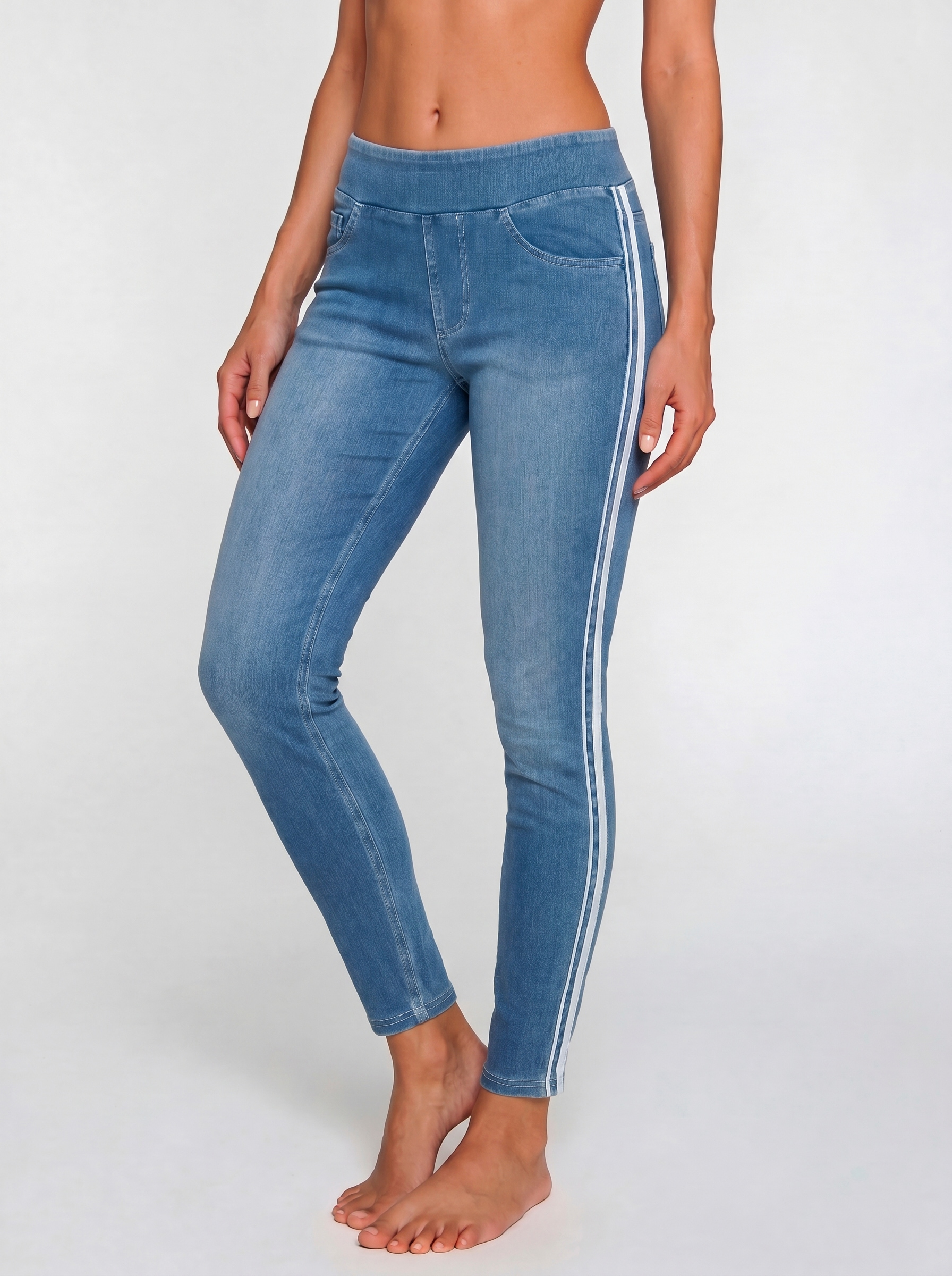 H.I.S Leggings "Skinny-Jeggings im denim Style" Denim der sich uneingeschränkt bequem anfühlt