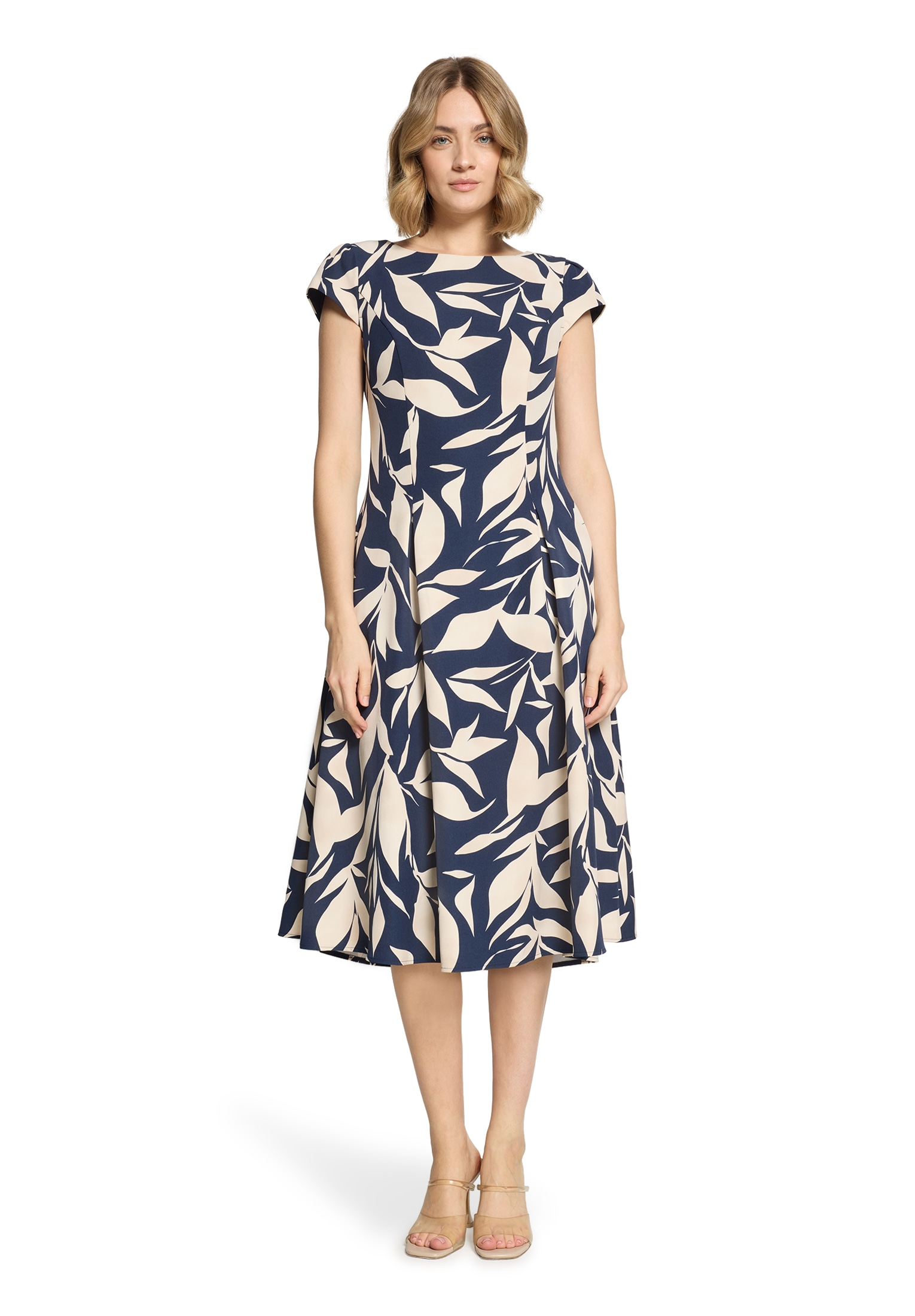 Betty&Co Cocktailkleid "Damen mit Aufdruck" Ohne Tasche günstig online kaufen