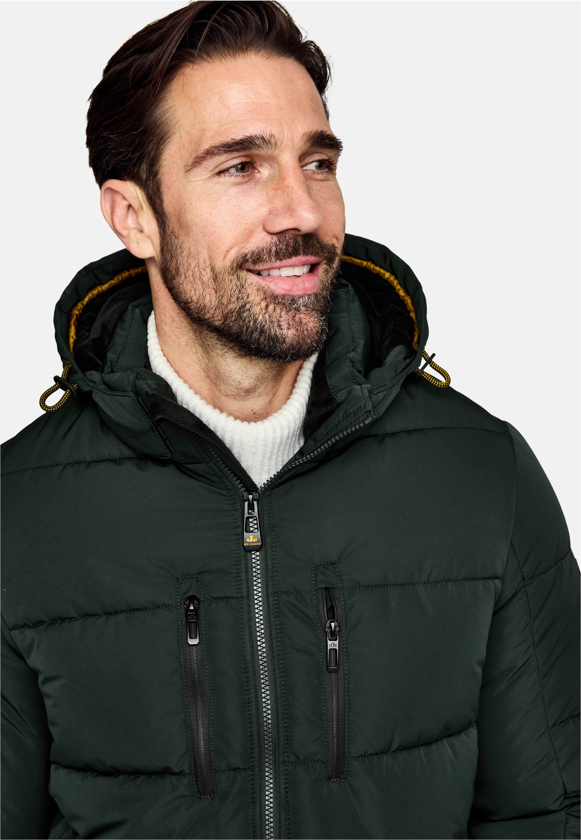 New Canadian Outdoorjacke »dry iQ«, mit Fleece-Einsatz am Innenkragen