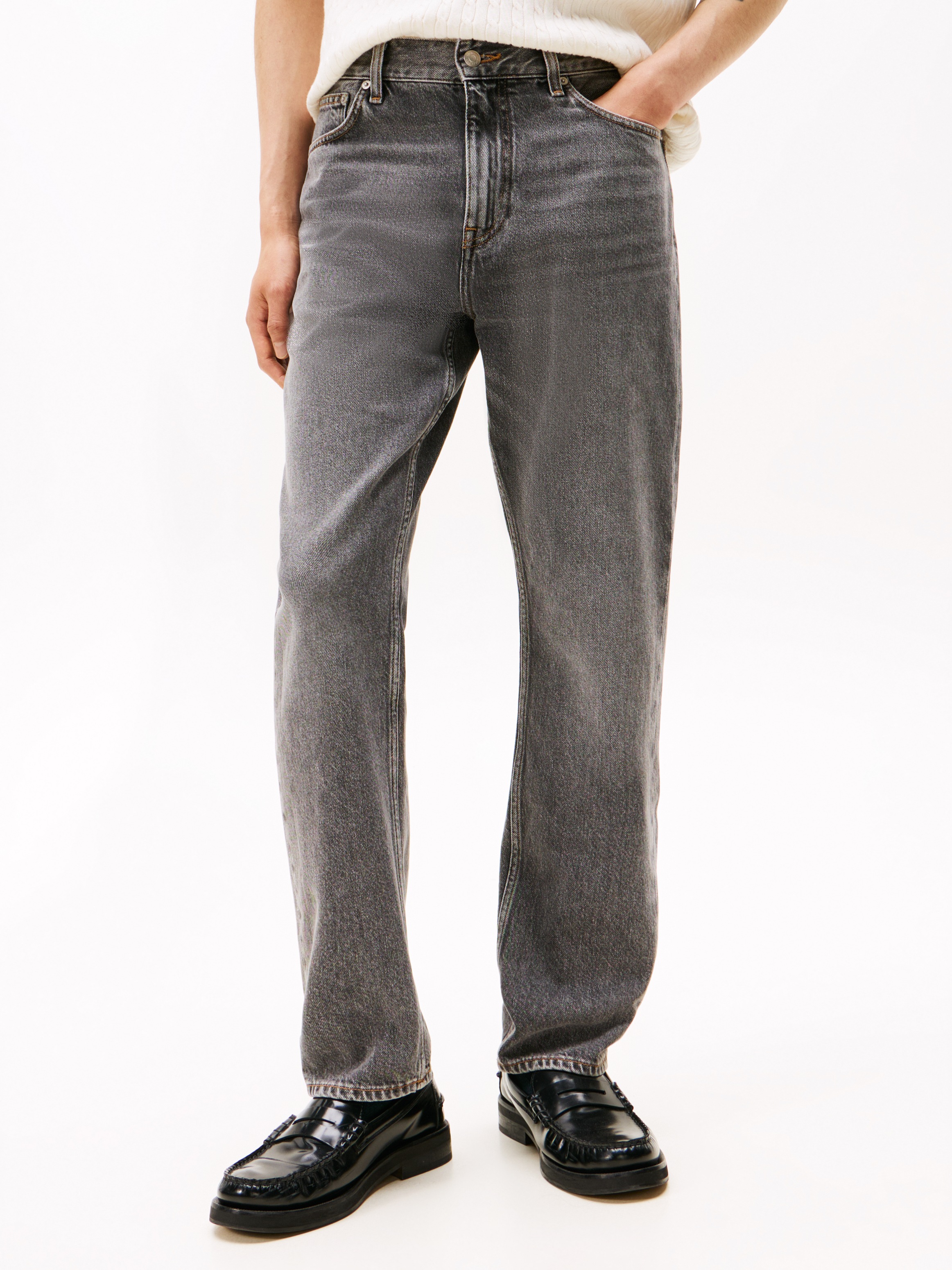 Tommy Hilfiger Straight-Jeans, in blauer Waschung