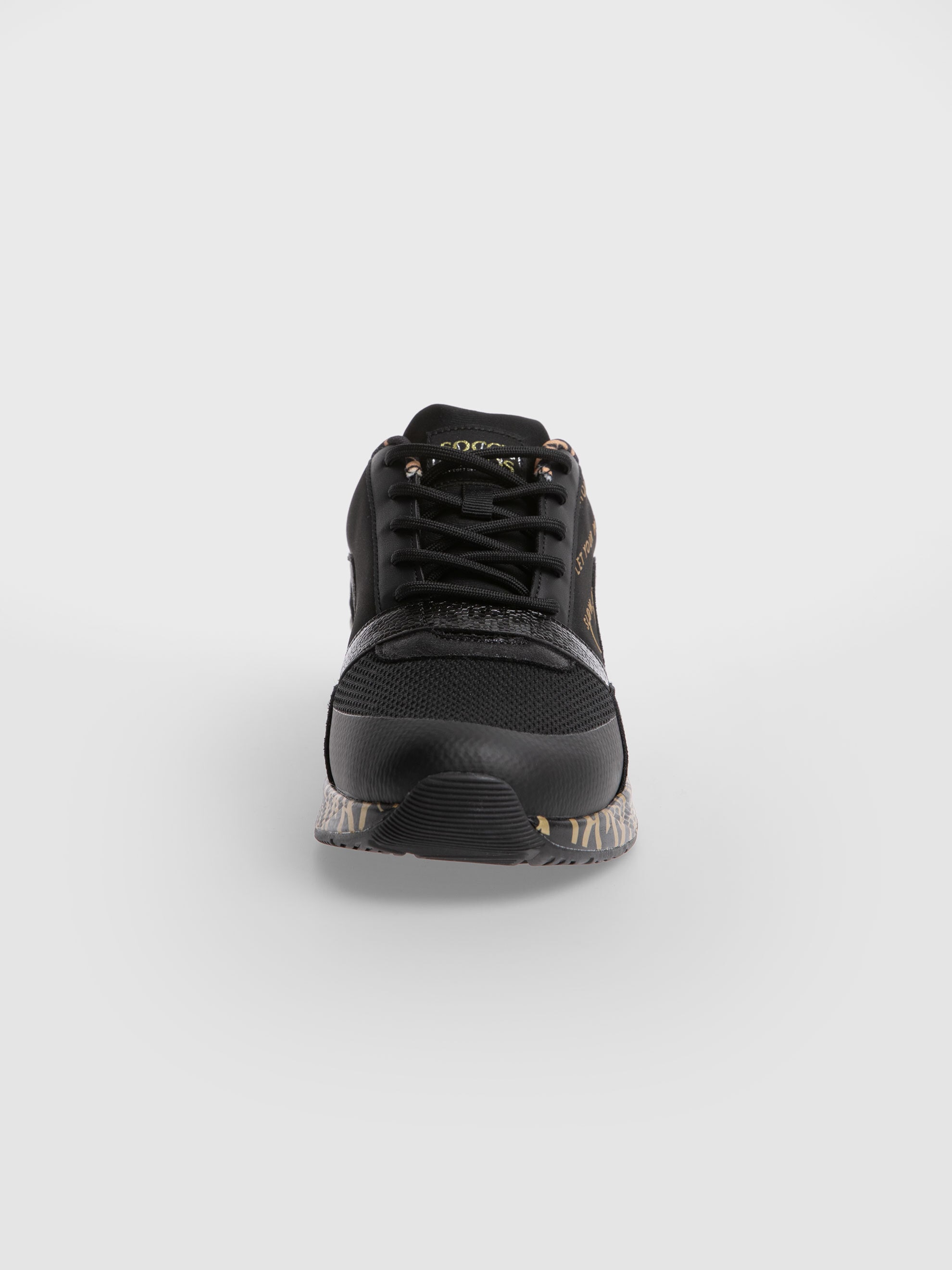 SOCCX Sneaker  mit Glitter-Elementen