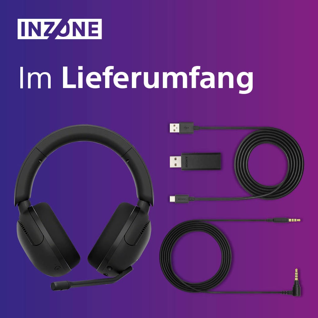 Sony Gaming-Headset »INZONE H5«, Bluetooth, Rauschunterdrückung