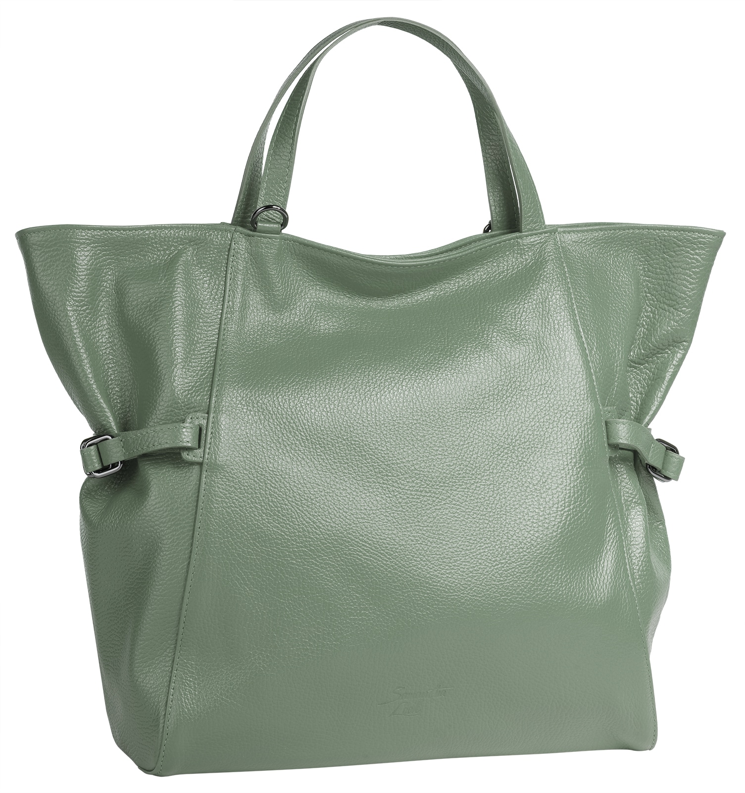 Samantha Look Shopper, echt Leder, Made in Italy