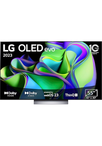 LG OLED-Fernseher »OLED55C37LA« 139 cm/55...
