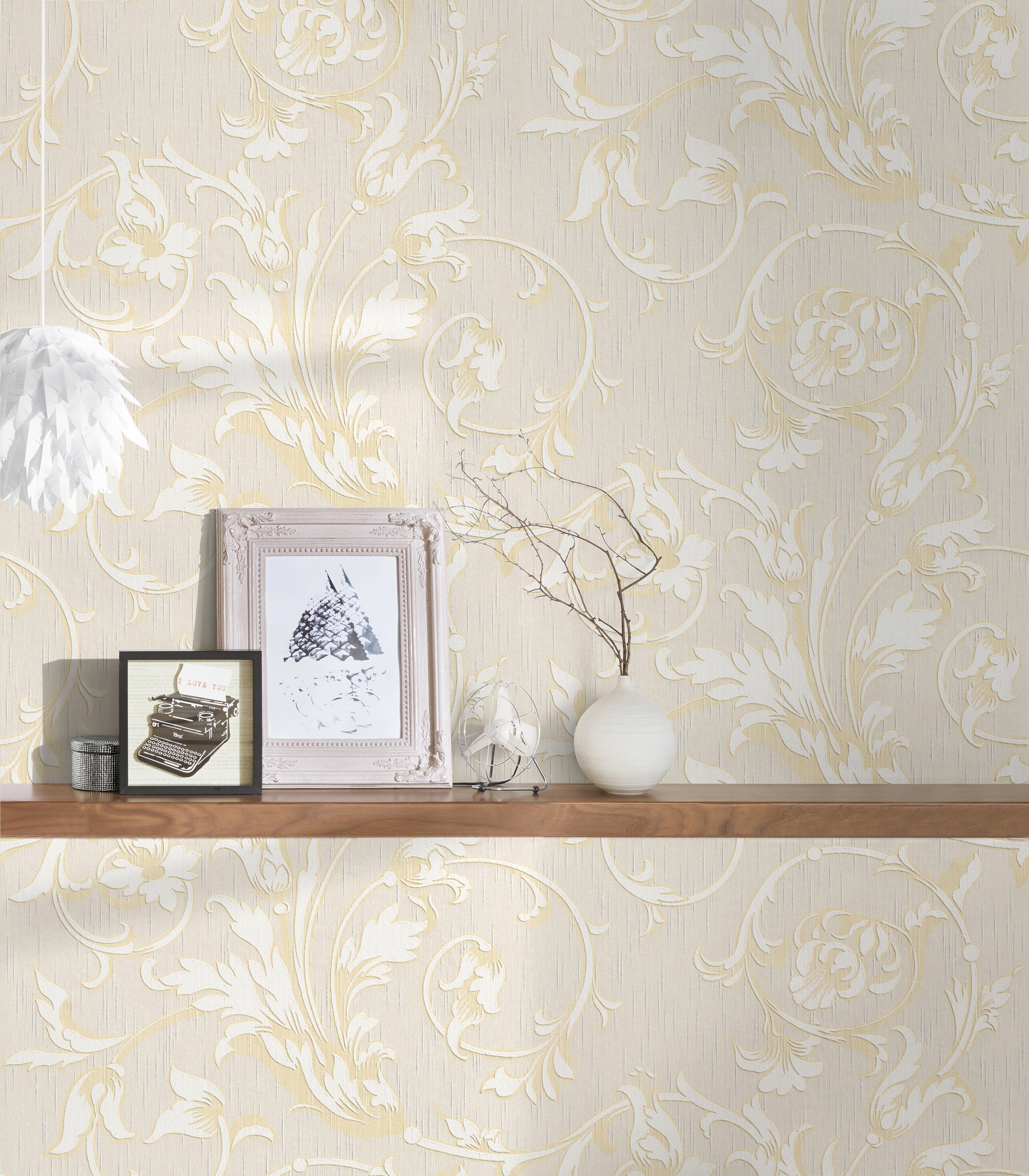 Architects Paper Textiltapete »Tessuto«, Barock-floral, Blumen Tapete Floral