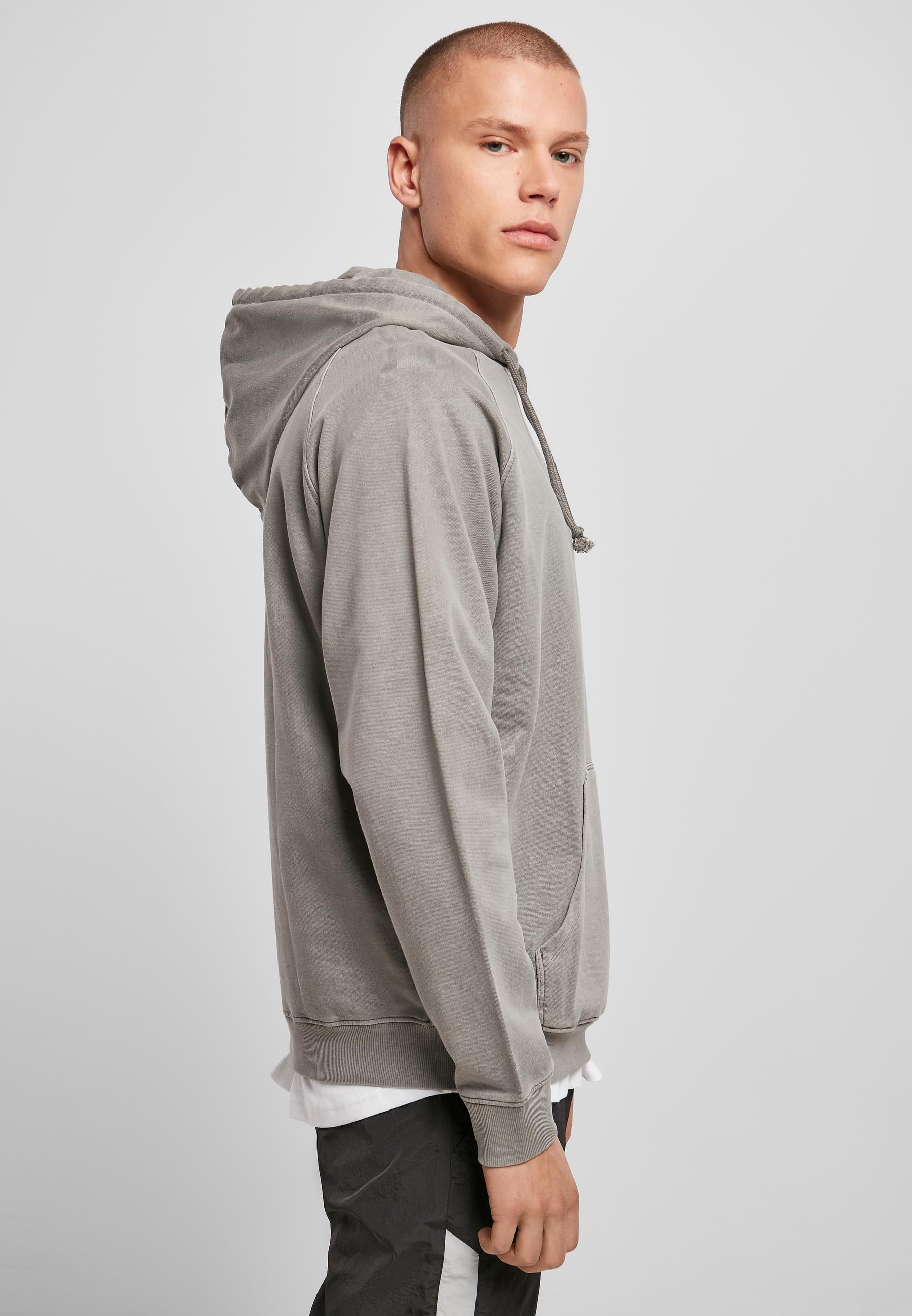 URBAN CLASSICS Sweatshirt »Urban Classics Herren Overdyed Hoody«, (1 tlg.)