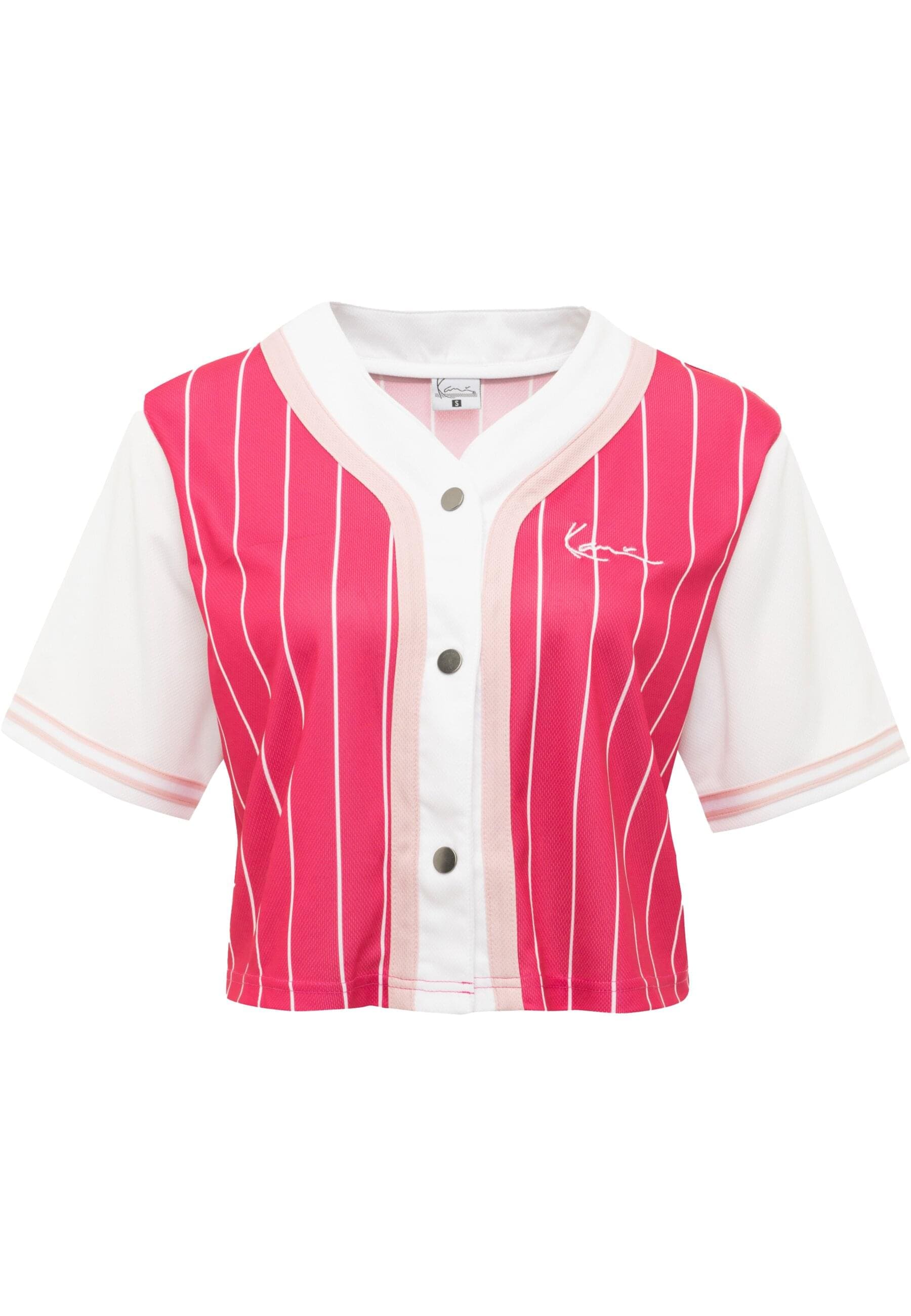 Karl Kani Langarmhemd "Karl Kani Chest Signature Pinstripe Short Baseball S günstig online kaufen