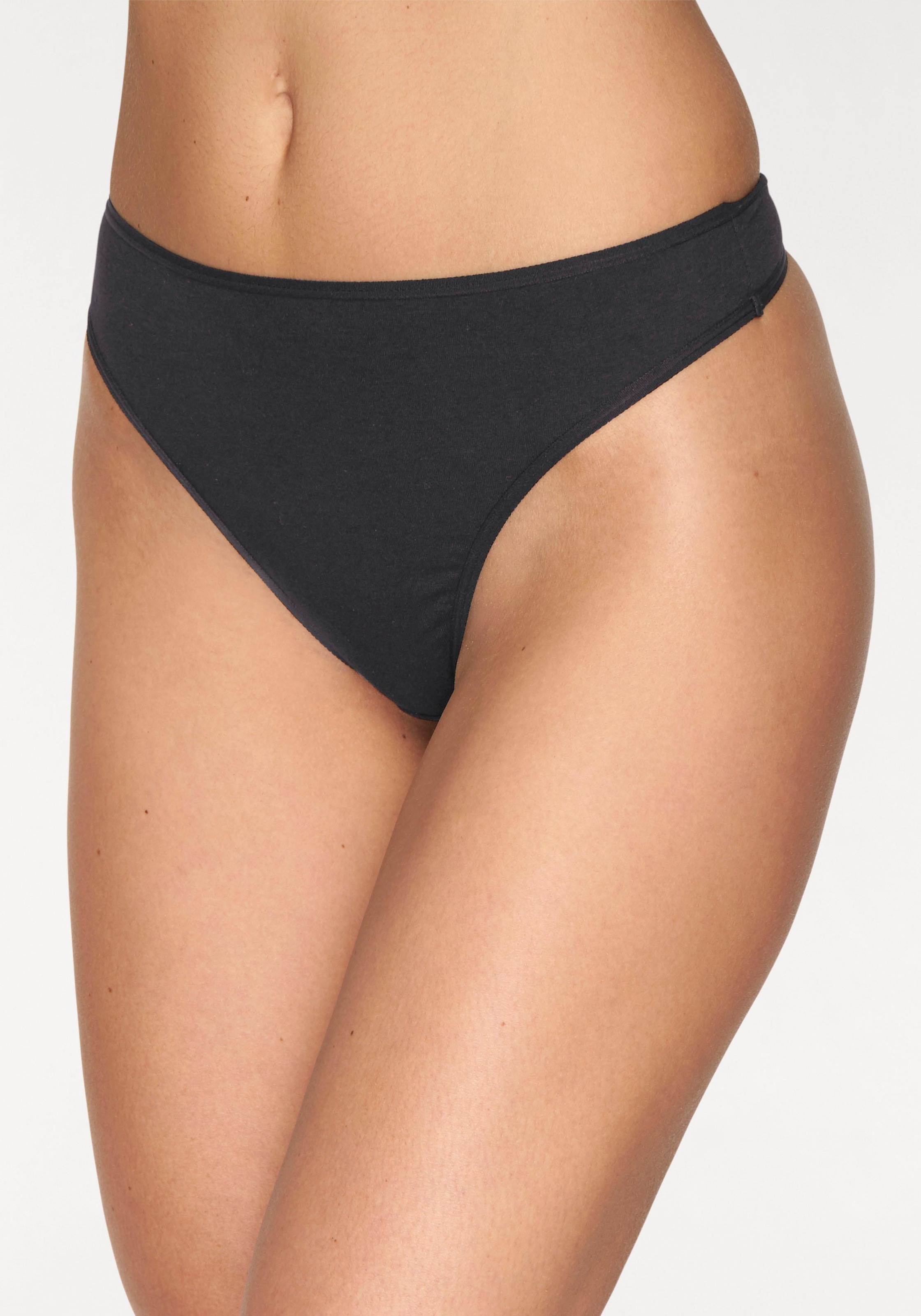 petite fleur String 10er-Pack, aus elastischer Baumwolle