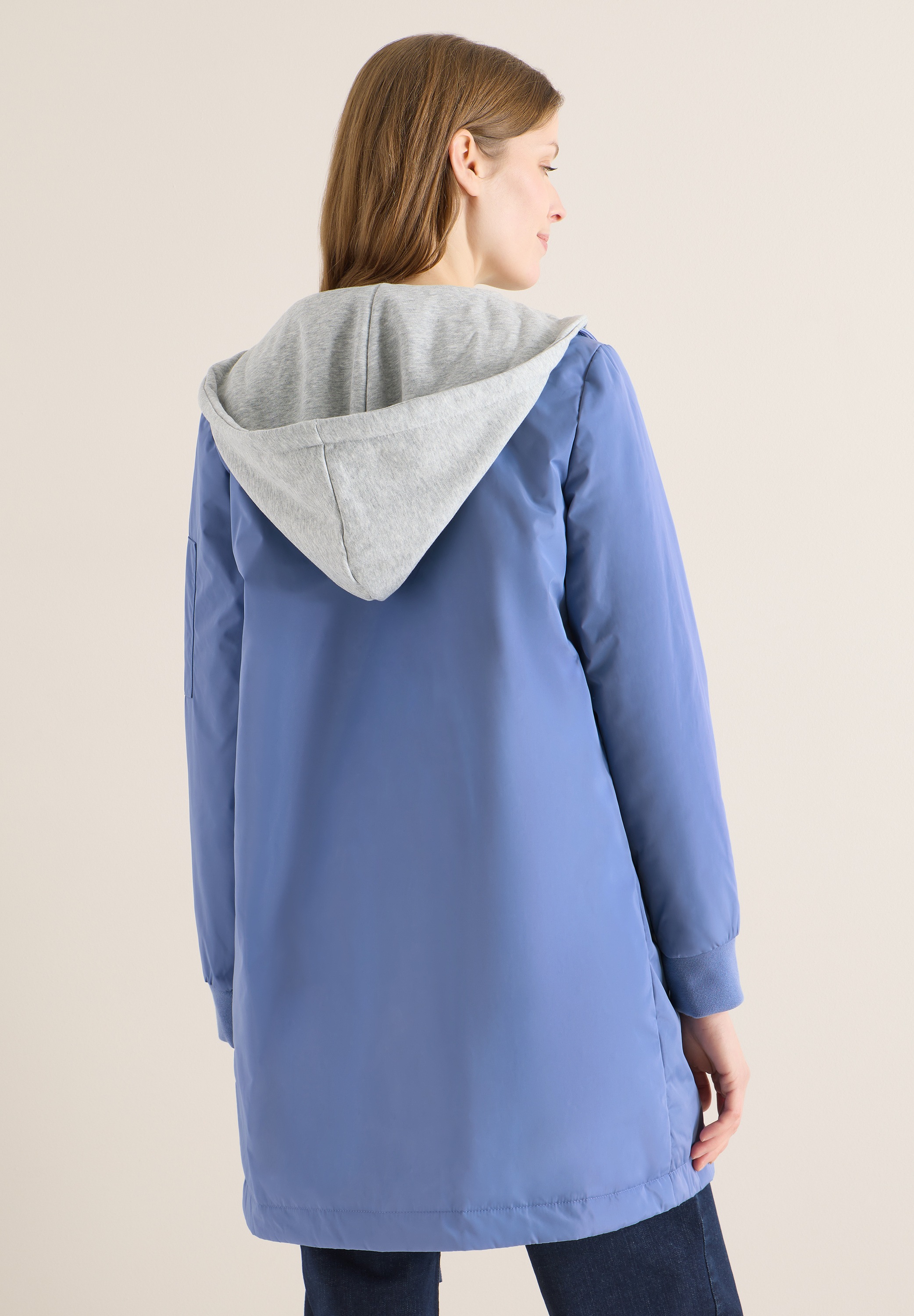CECIL Damen Steppmantel Blau XS 2