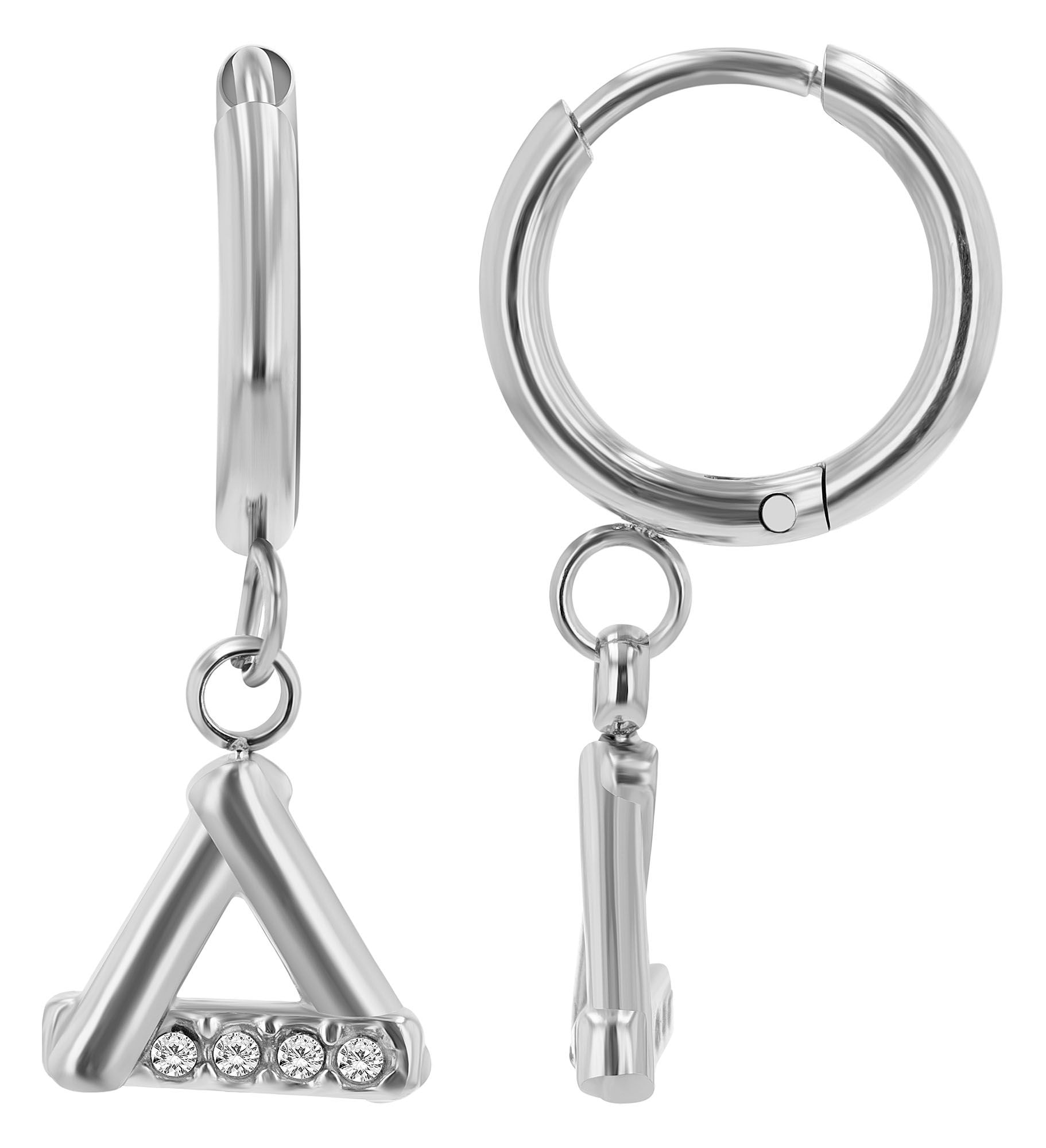 Adelia´s Kettenanhänger »Damen Anhänger aus Edelstahl mit Strass Steinchen«  Perfekt als Geschenk zum Valentinstag