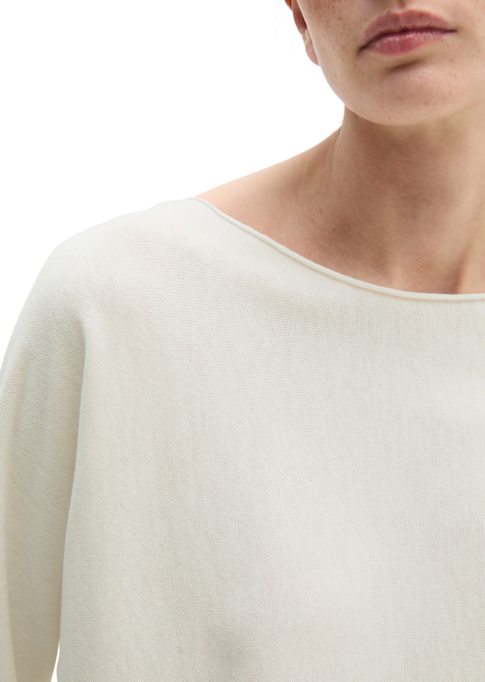 Marc O'Polo Strickpullover »aus reinem Baumwollgarn«