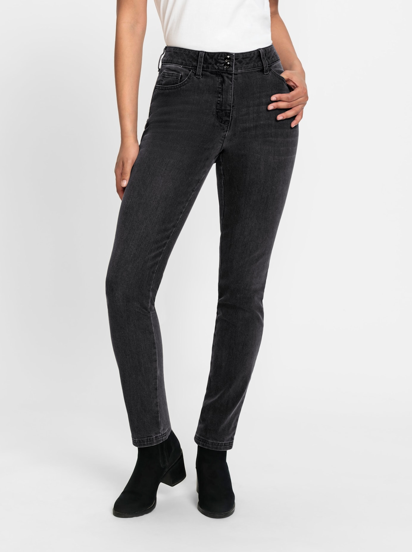 Inspirationen 5-Pocket-Jeans, (1 tlg.)