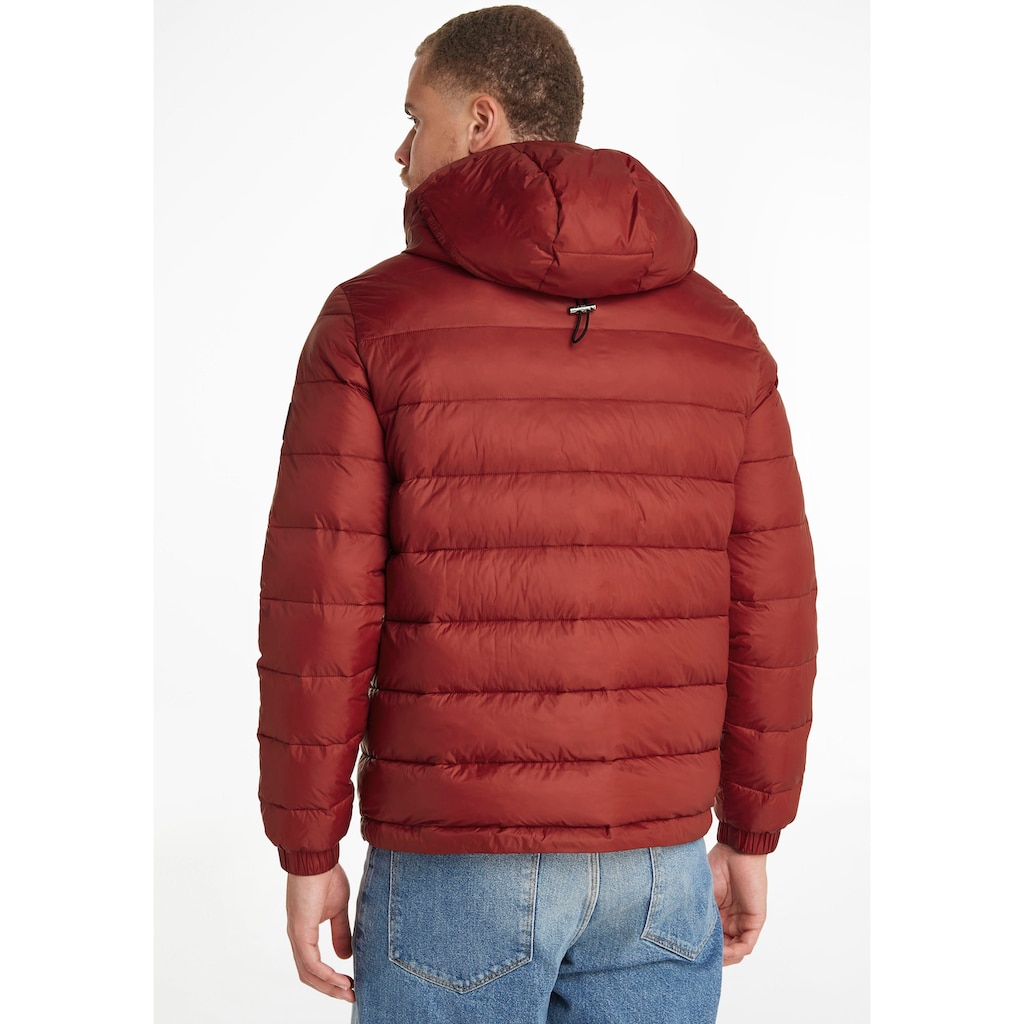 Tommy Hilfiger Steppjacke »QUILTED HOODED JACKET«, mit Kapuze