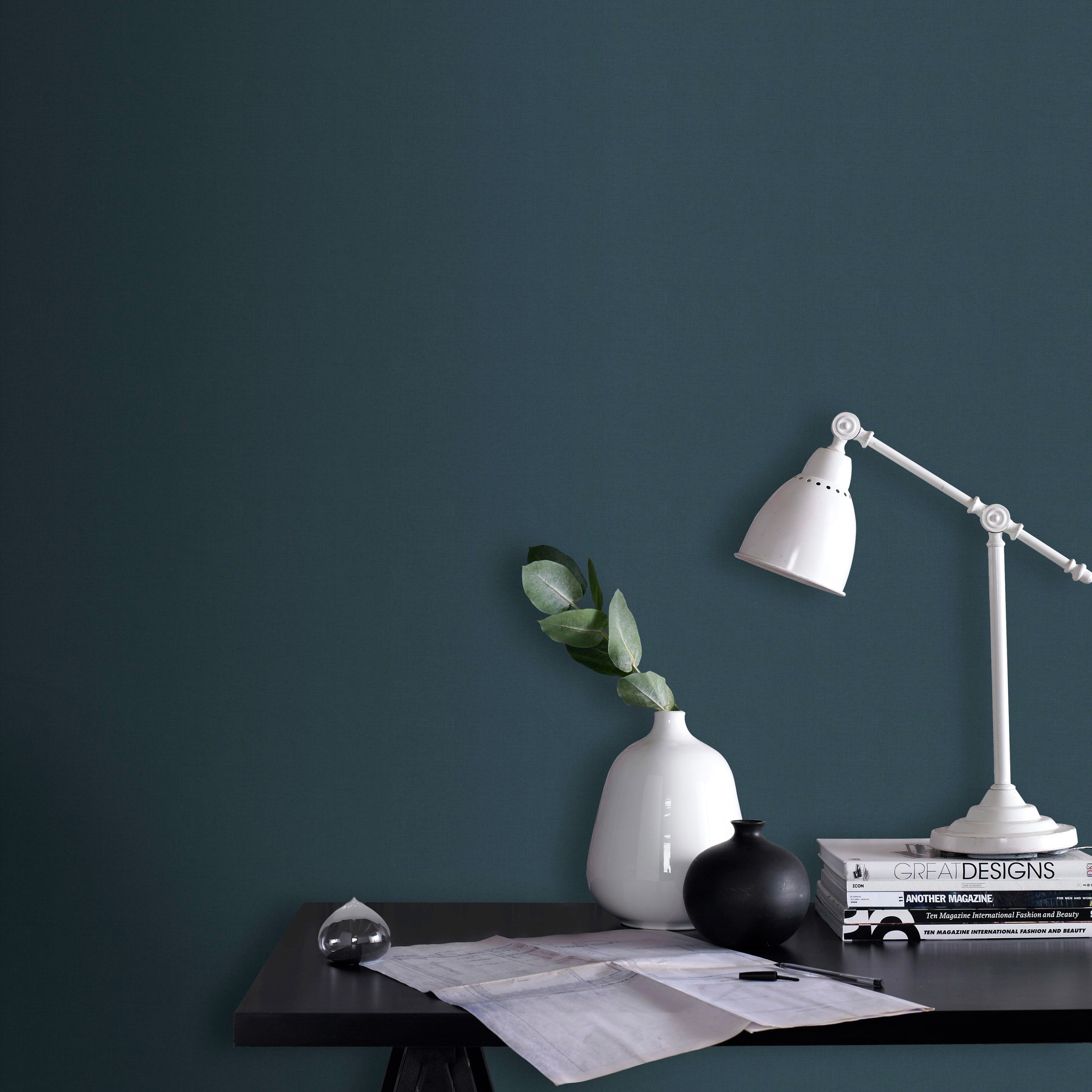 WOW Vliestapete »Basic Textil«, gemustert