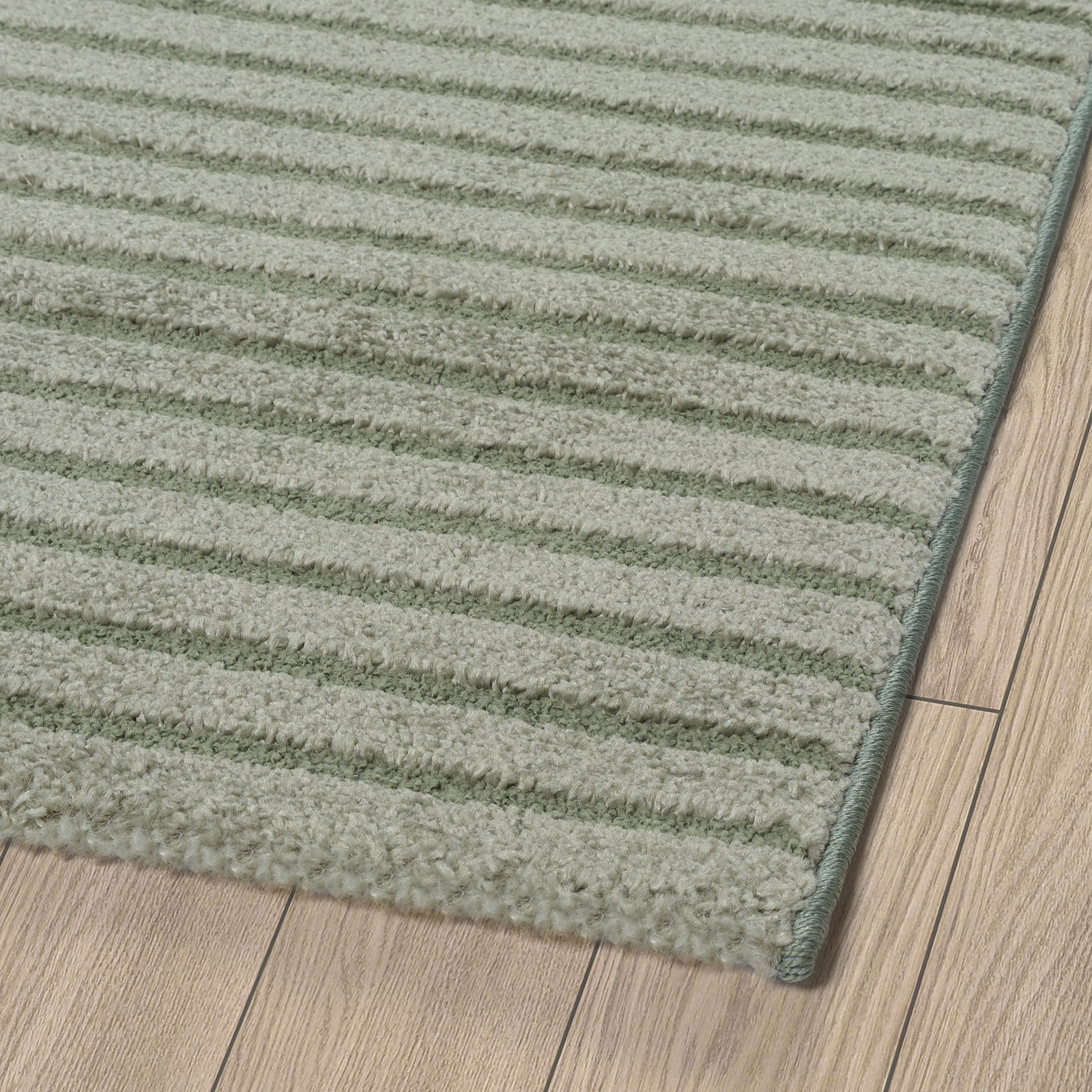 OTTO home Designteppich »Eliaan 3D Optik/Hoch-Tief Effekt« rechteckig 14 mm Höhe hohe Flordichte und angenehm weich, Teppich Wohnzimmer Boho Design