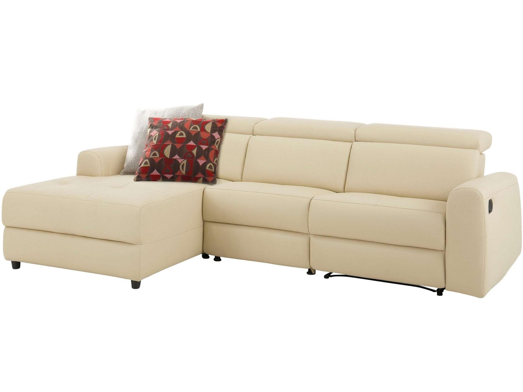 Home affaire Ecksofa »Sentrano, L-Form,«, 275 cm, man. o. elektr. Relaxfunktion und USB/Kopfverstellung
