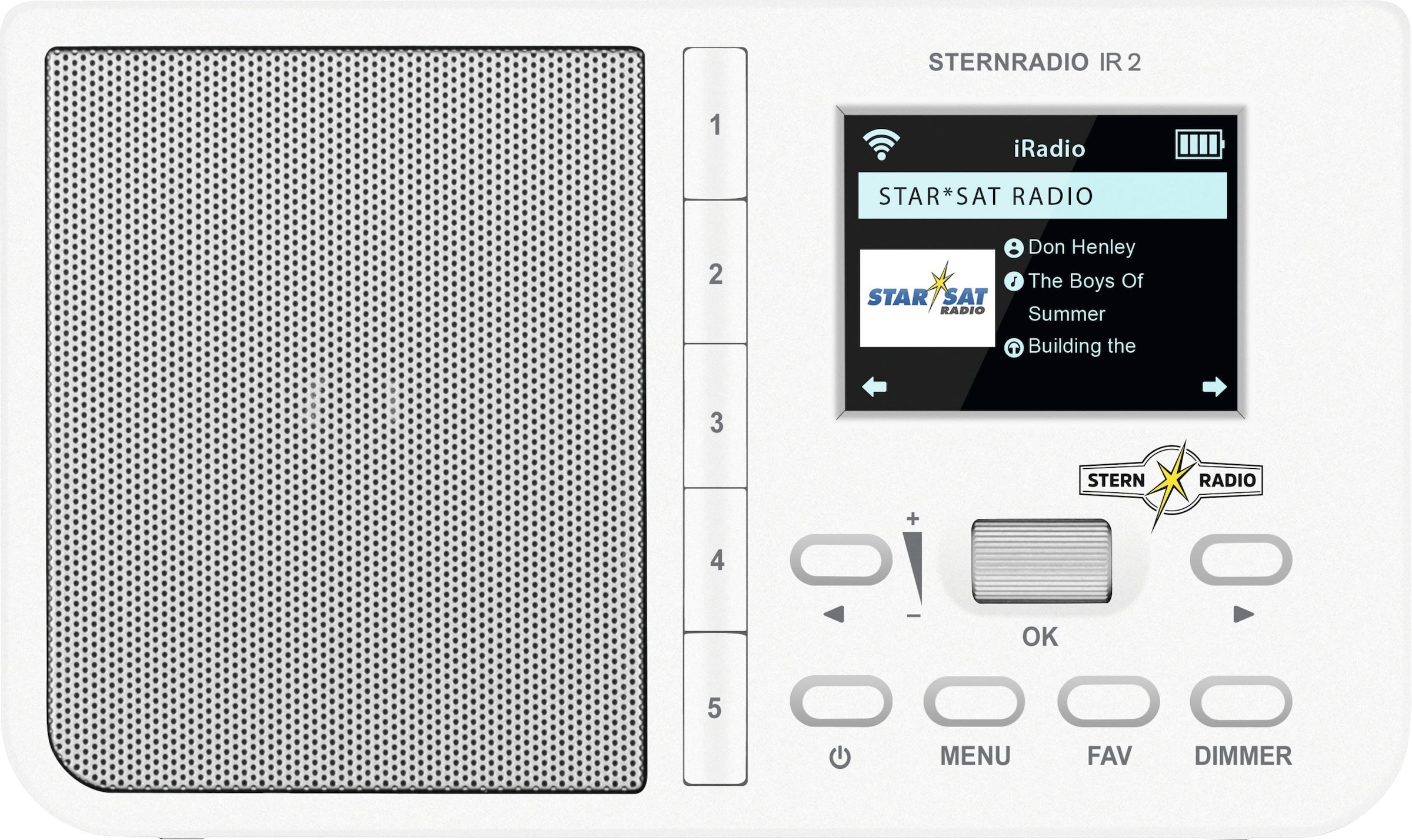 TechniSat Internet-Radio »STERNRADIO IR 2« (WLAN...