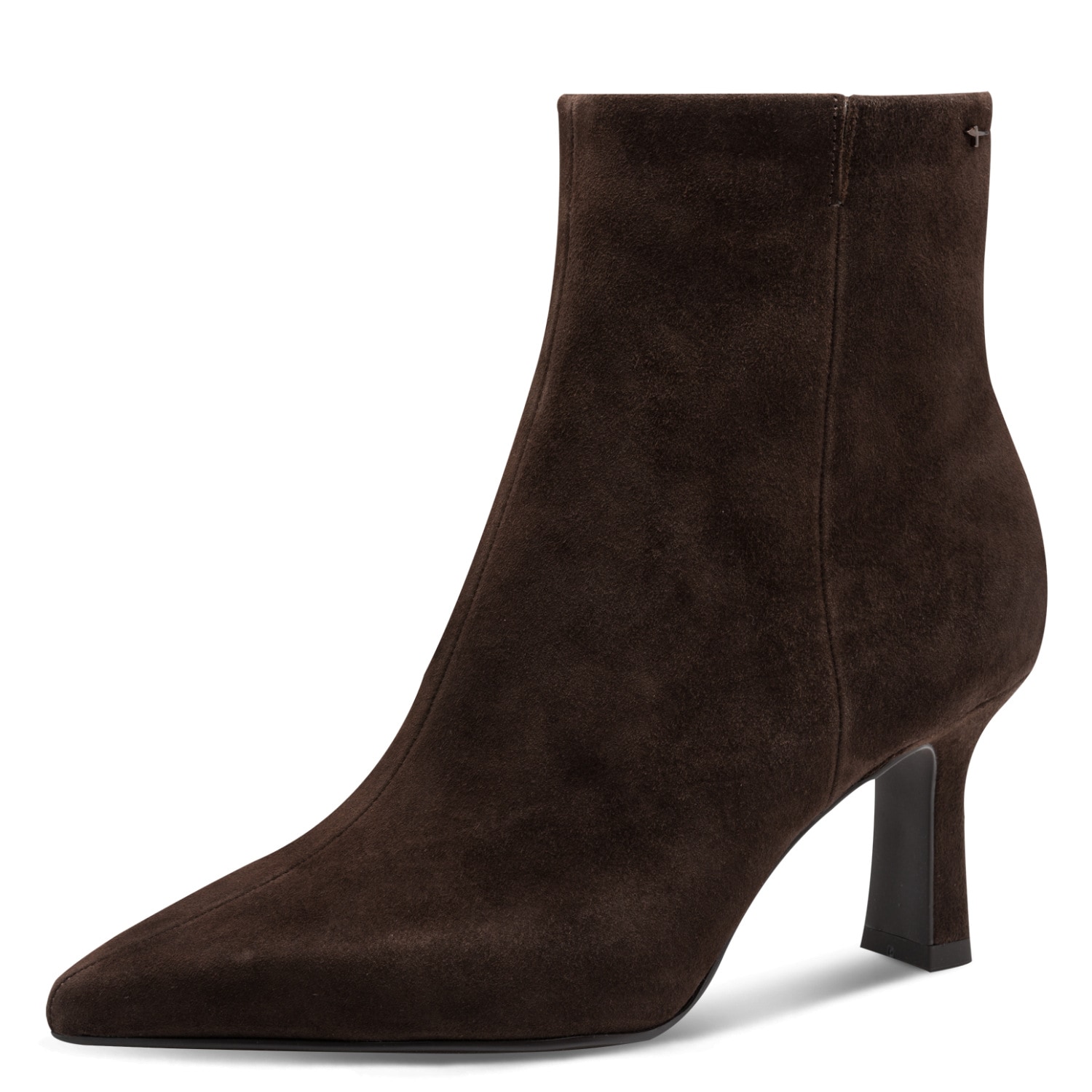 Tamaris Stiefelette Trichterabsatz, Ankleboots mit zweckmäßigem Innenreißverschluss