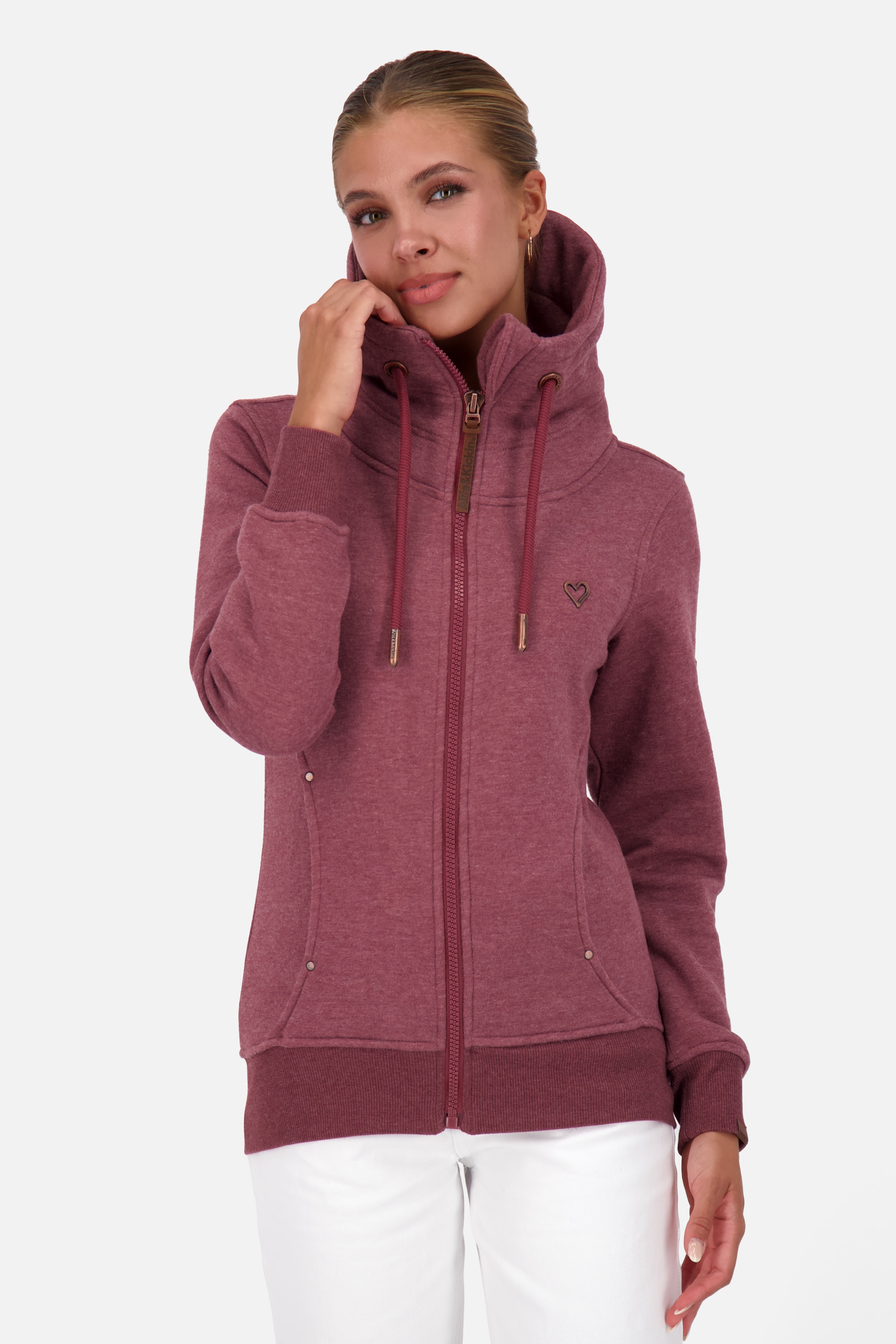 Alife & Kickin Sweatjacke "Damen VivianAK A" günstig online kaufen