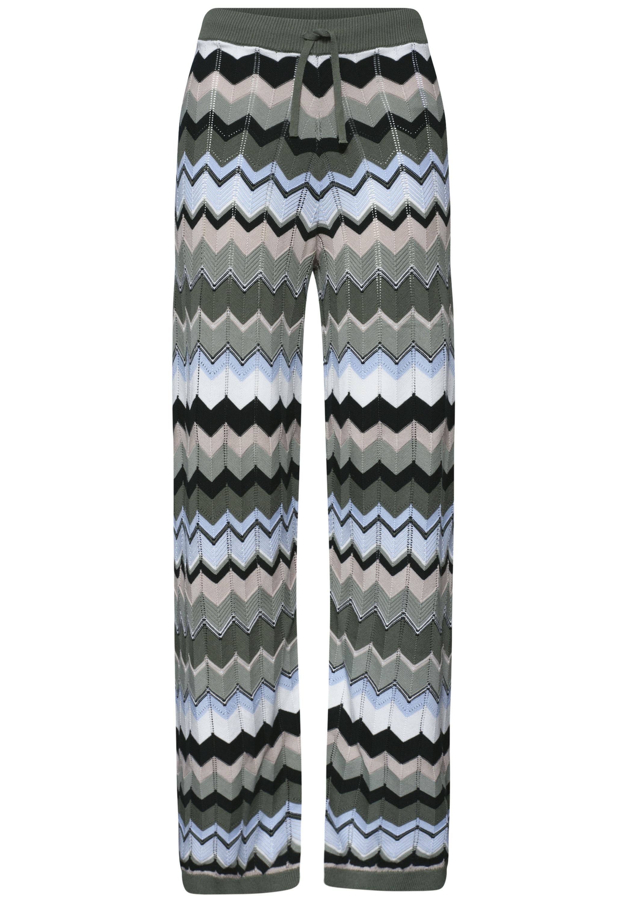 STREET ONE Dehnbund-Hose  High Waist