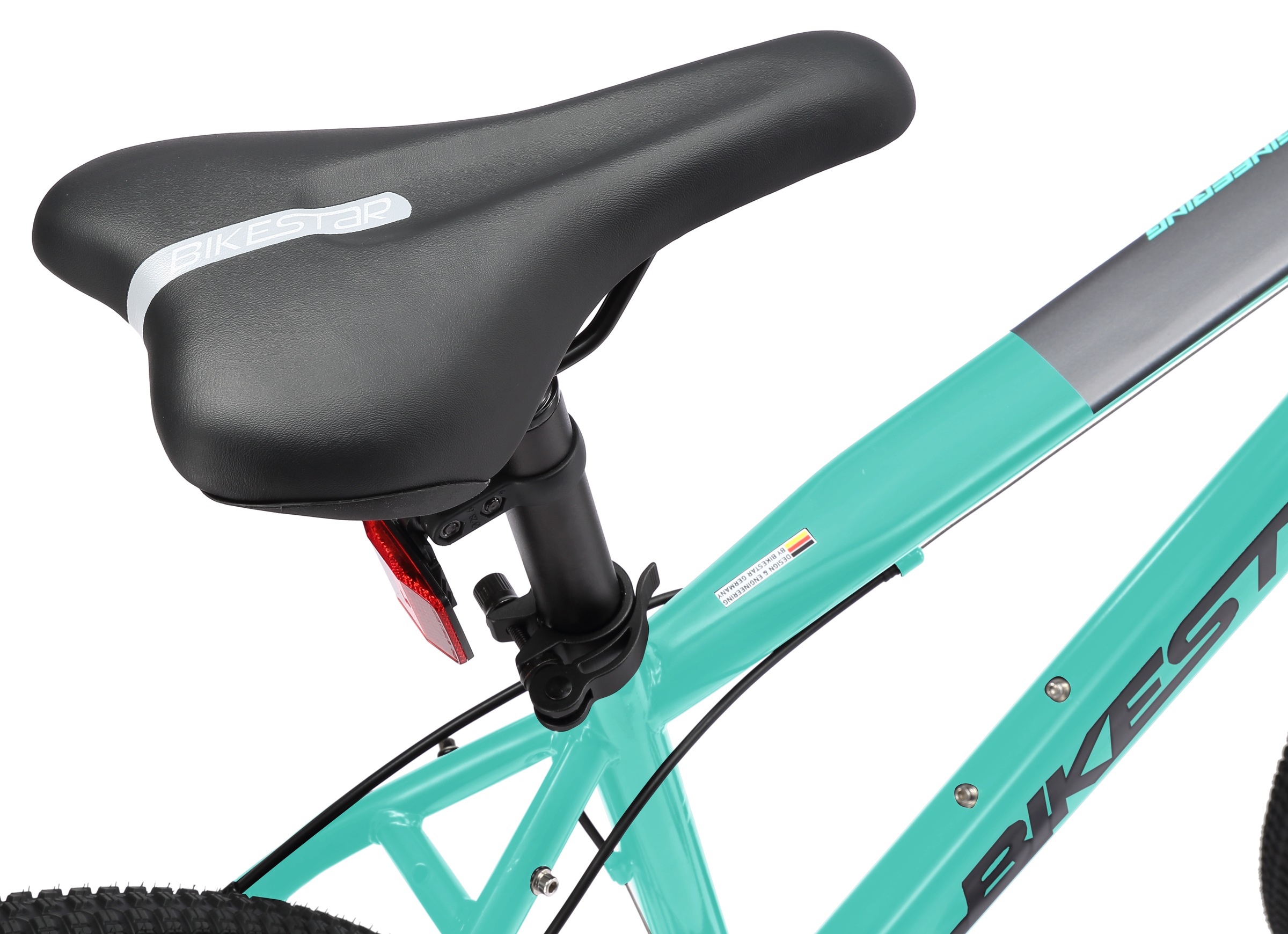 Bikestar Mountainbike 21 Gang Shimano RD-TY300 Schaltwerk Kettenschaltung für Damen und Herren, Kettenschaltung