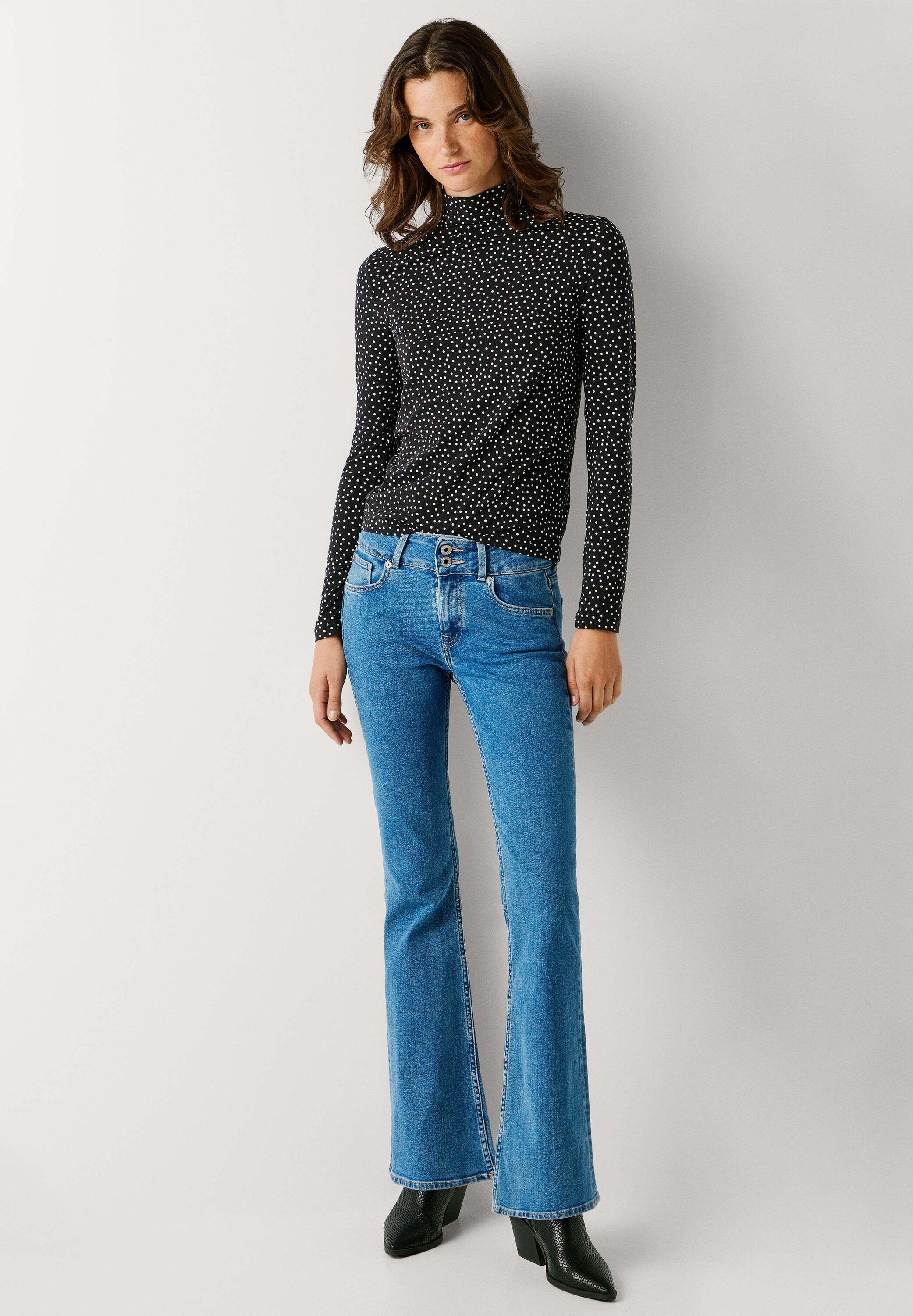 Pepe Jeans Slim-fit-Jeans »flare fit jeans FLARE JEANS MW VENUS«