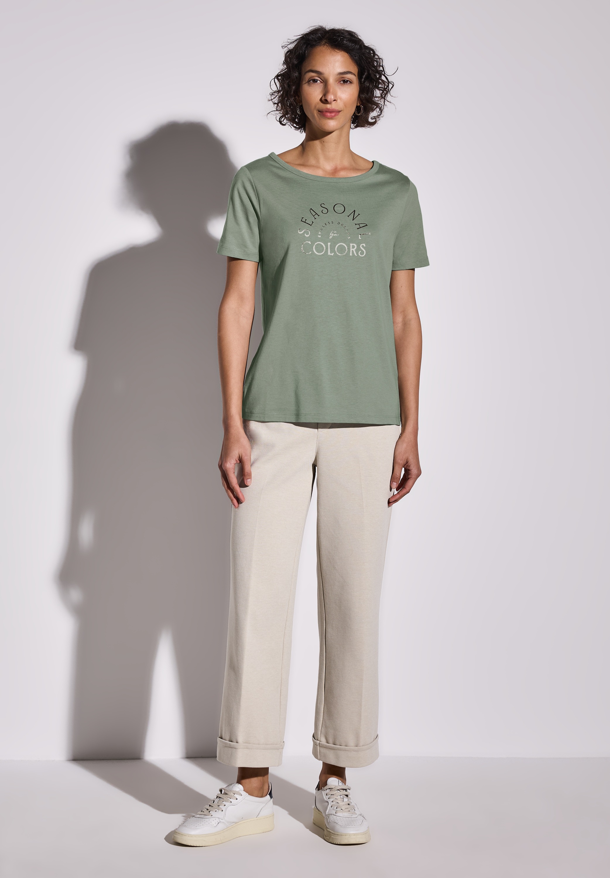 STREET ONE Print-Shirt, mit Rundhalsausschnitt