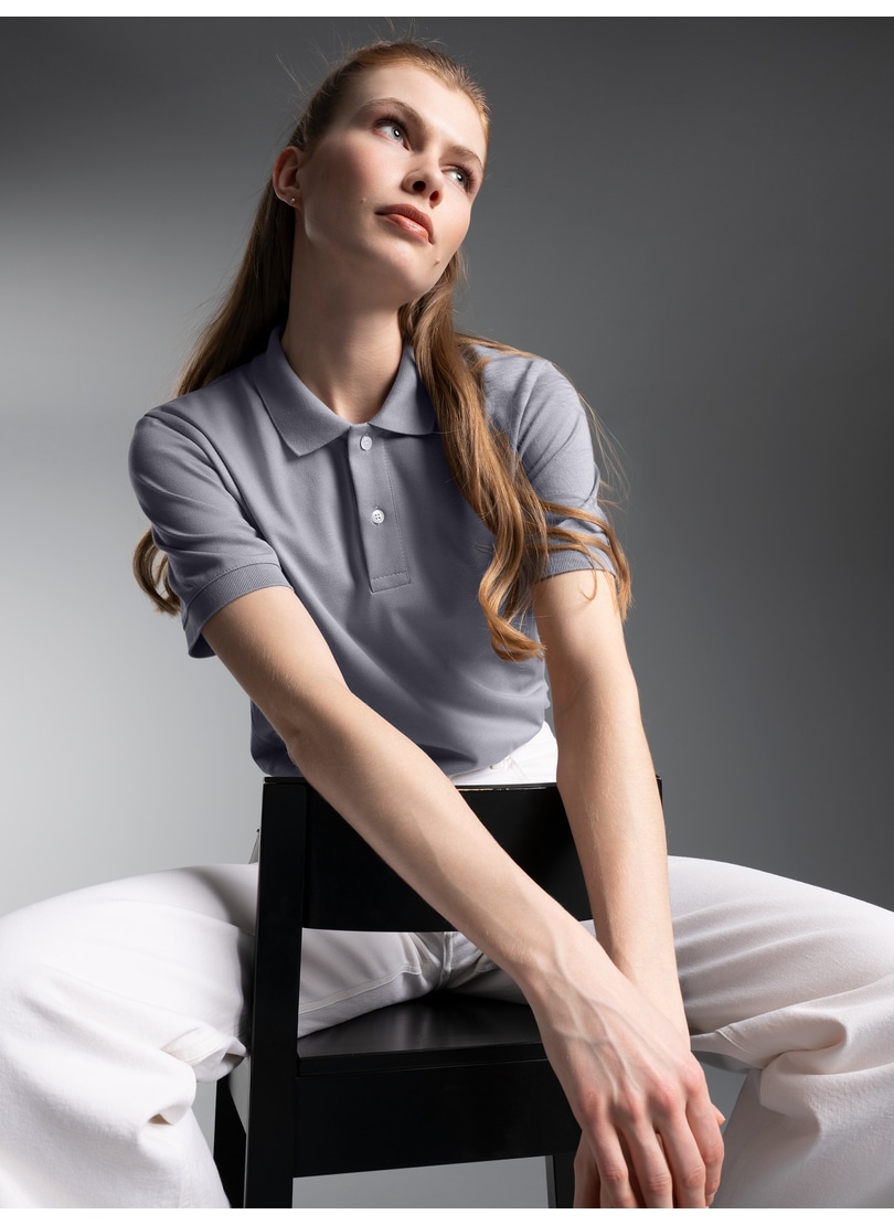 Trigema Poloshirt "TRIGEMA Poloshirt DELUXE Piqué" 1 Stk. günstig online kaufen