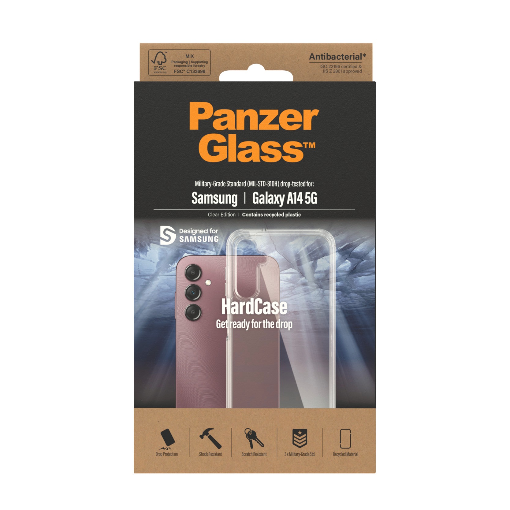 PanzerGlass Backcover »Hardcase - - Samsung Galaxy A14 5G AB«