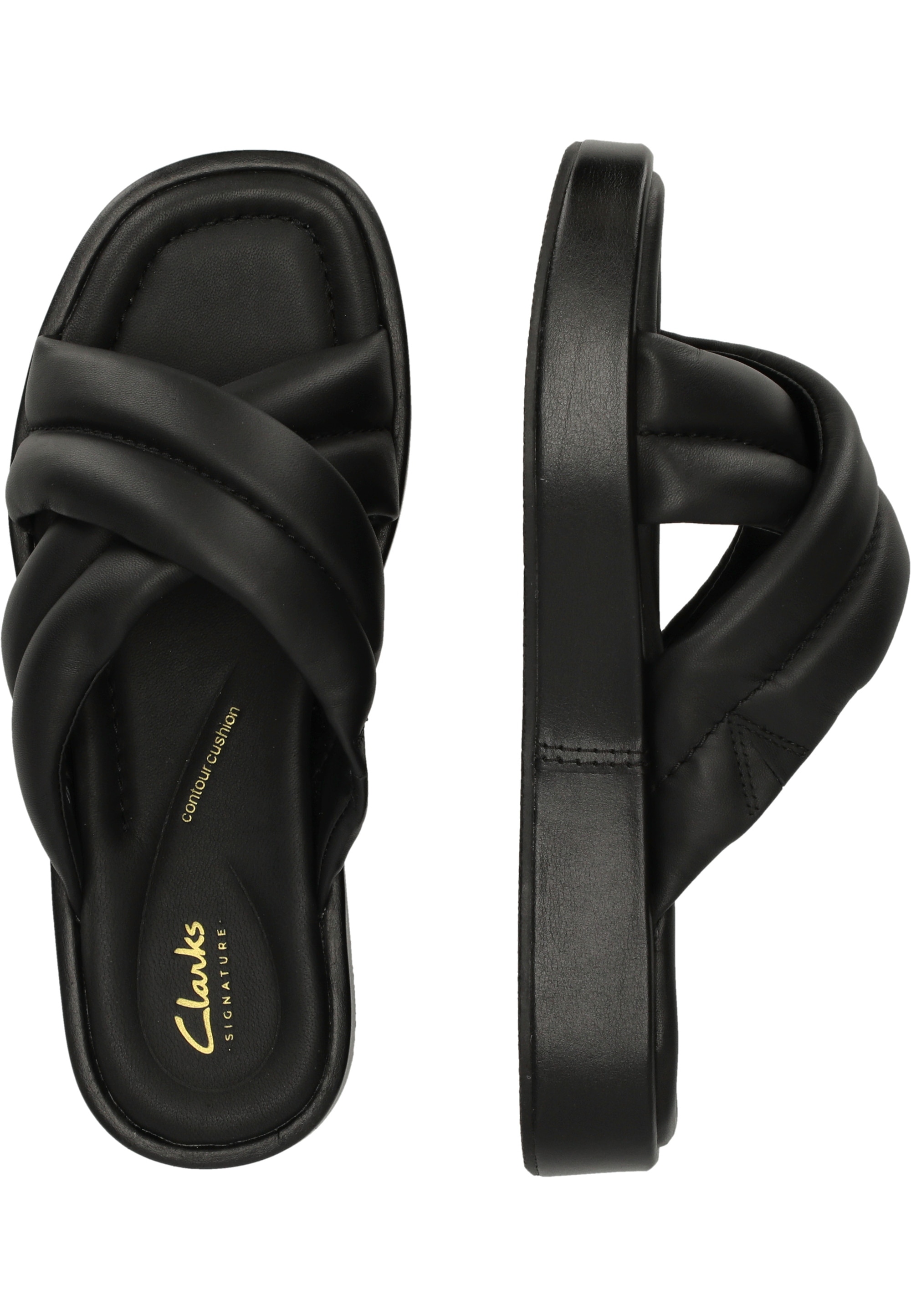 Clarks Sandale »Alda Glide«  mit Contour Cushion-Fußbett