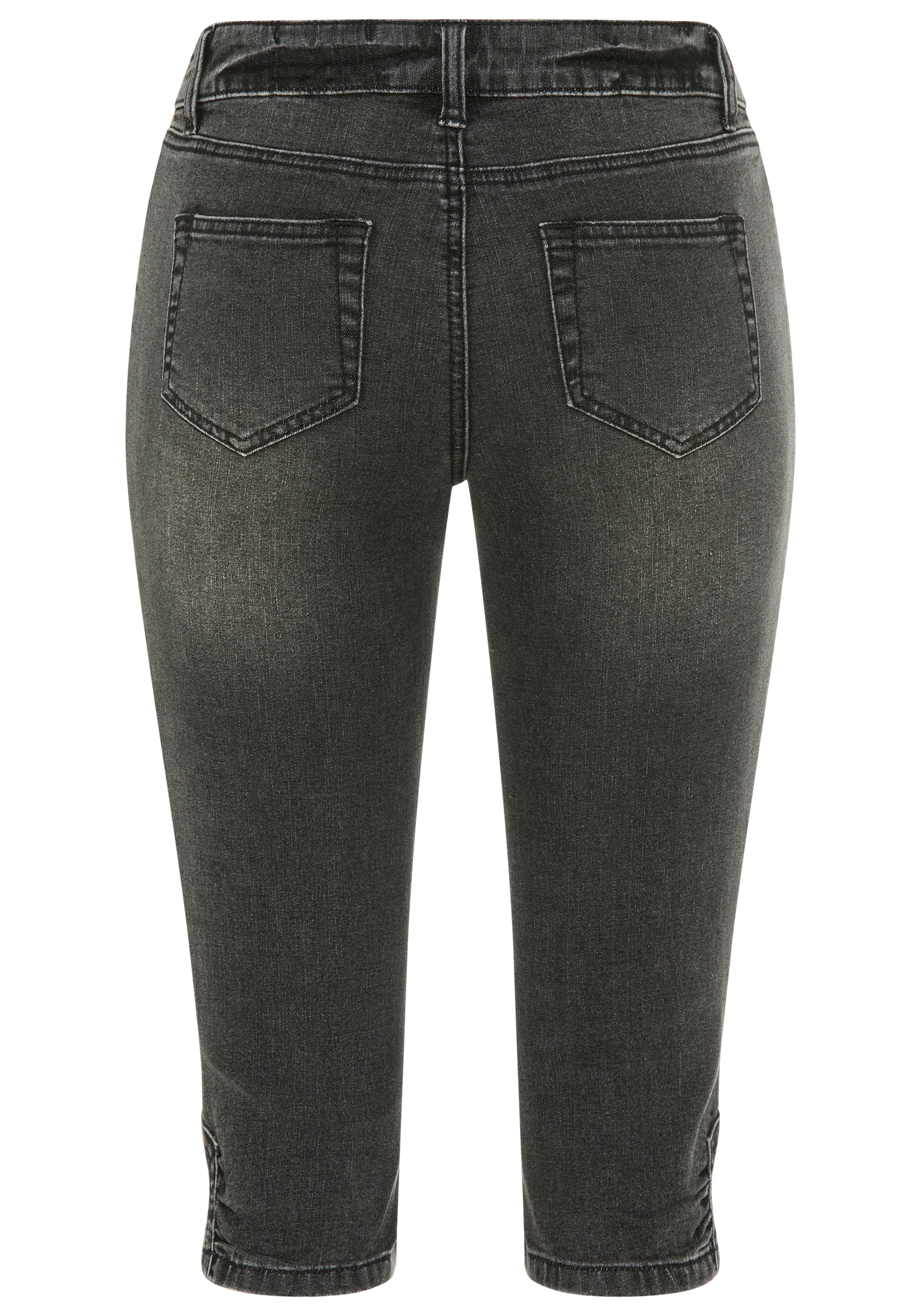 Arizona Caprijeans Skinny Fit, 3/4-Länge, mit Eingrifftaschen und Gesäßtaschen