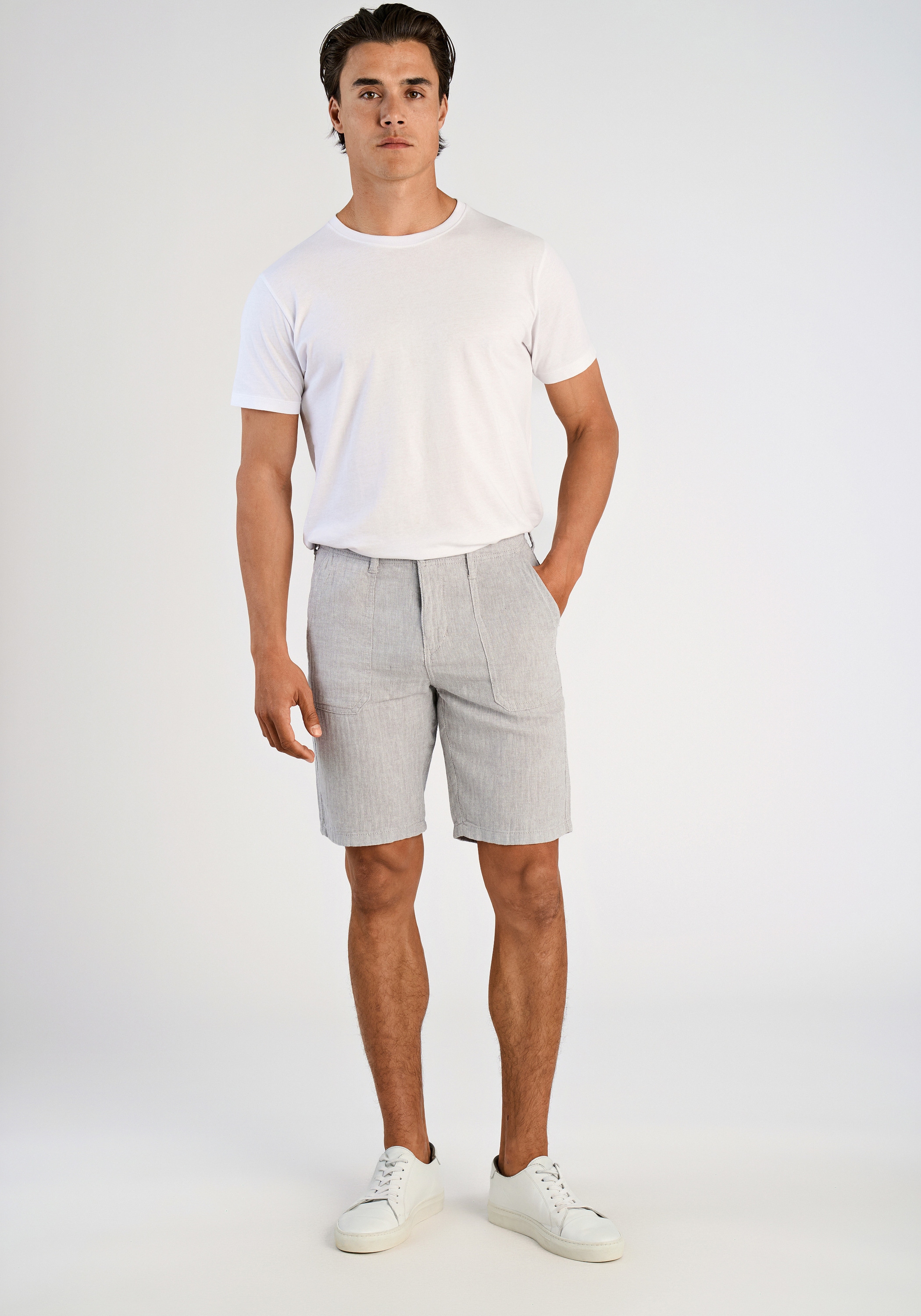 LINDBERGH Shorts »Lindbergh Leinenshorts«