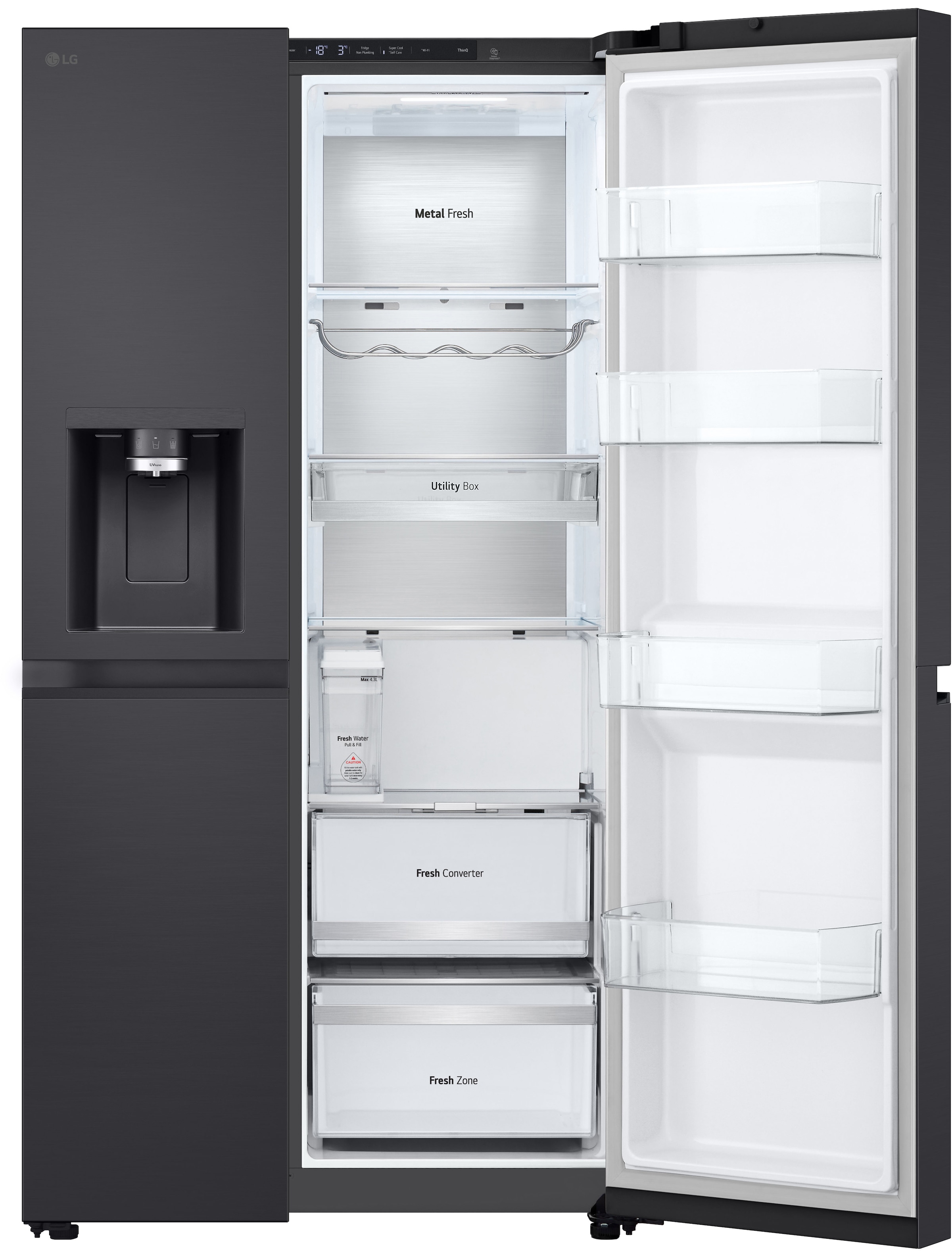 LG Side-by-Side L-Serie »GSLE91EVAB«