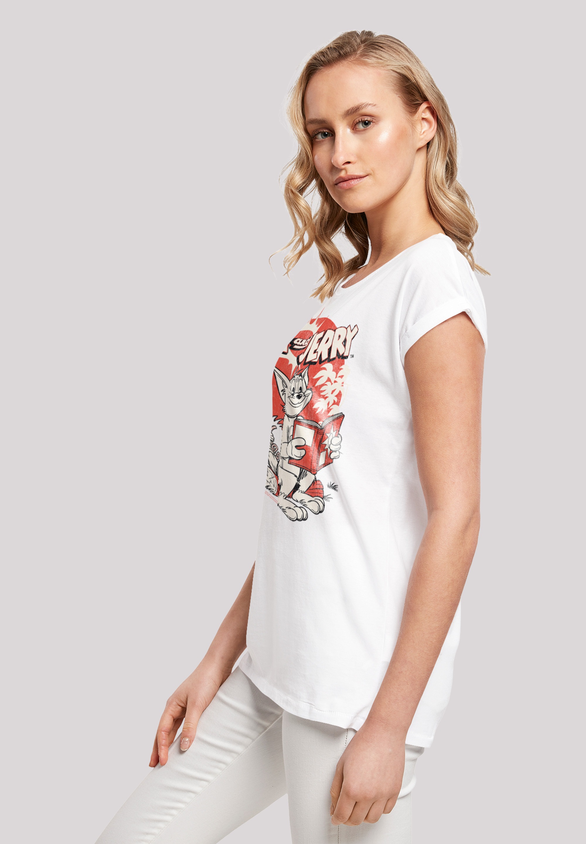 F4NT4STIC T-Shirt »Tom and Jerry TV Serie Rocket Prank«, Print