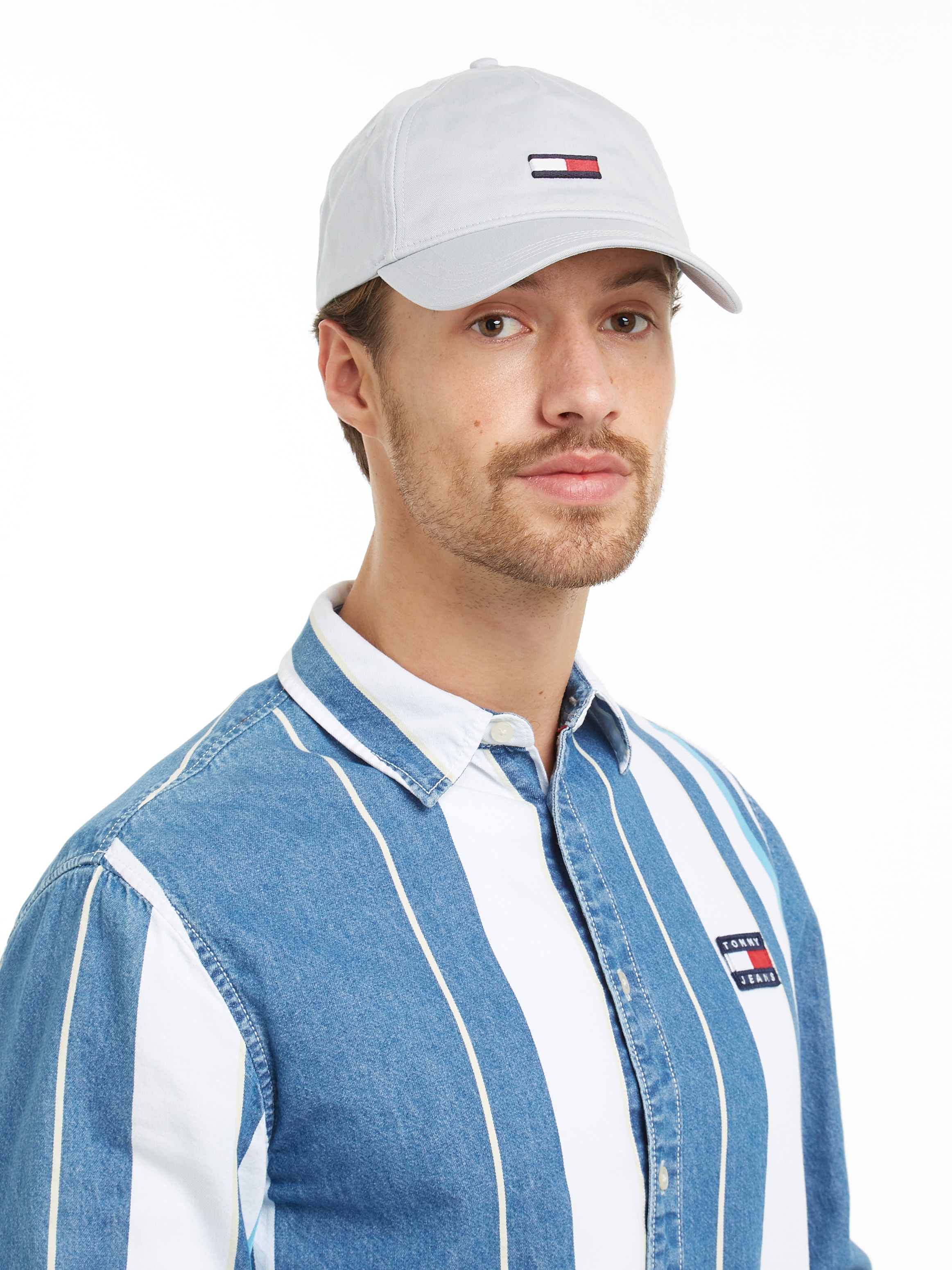 Tommy Jeans Baseball Cap »TJW ELONGATED FLAG CAP«, mit Logostickerei