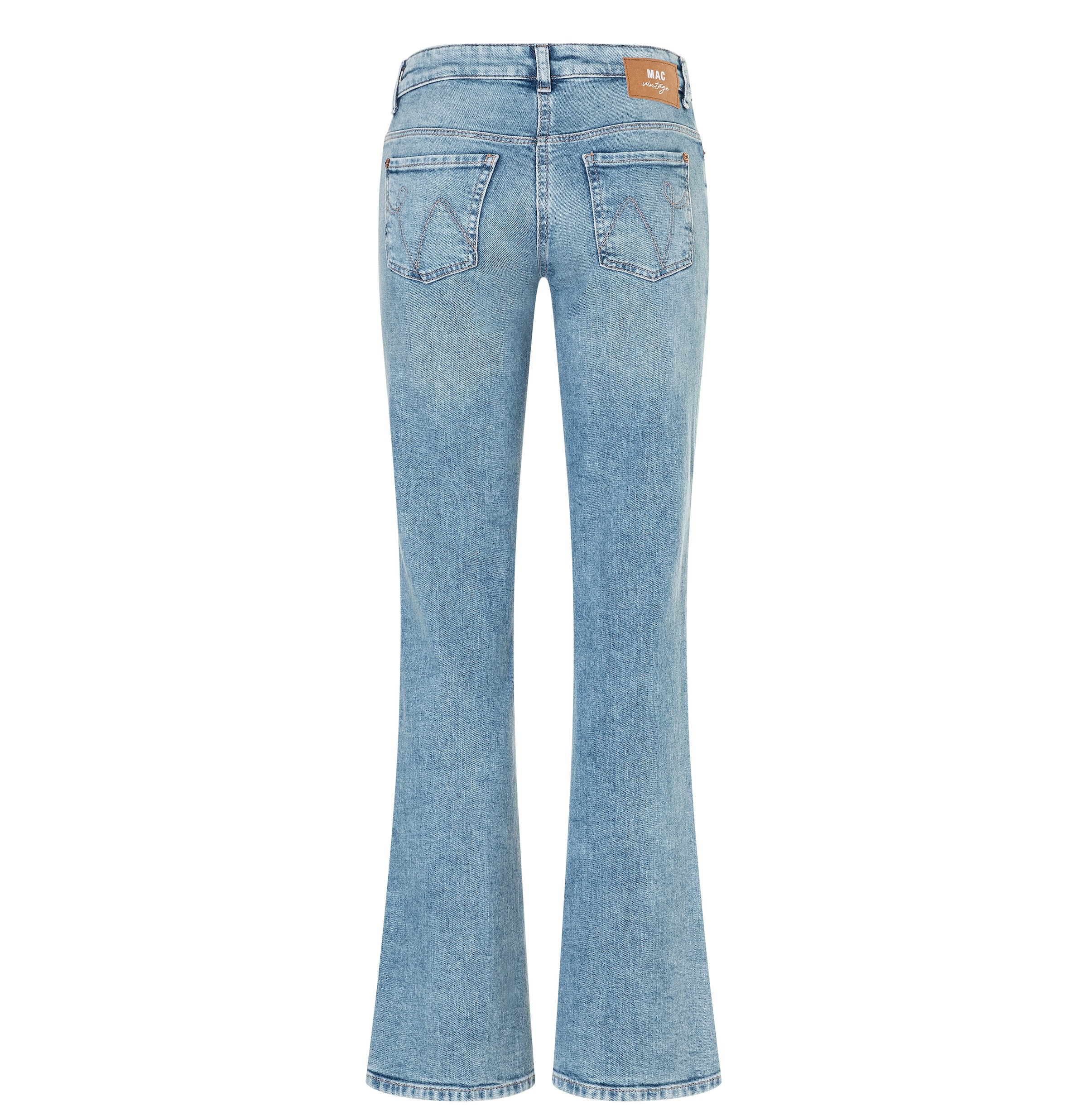 MAC Bootcut-Jeans »DETROIT flared« Aufwendig gearbeitete Details an den Vordertaschen