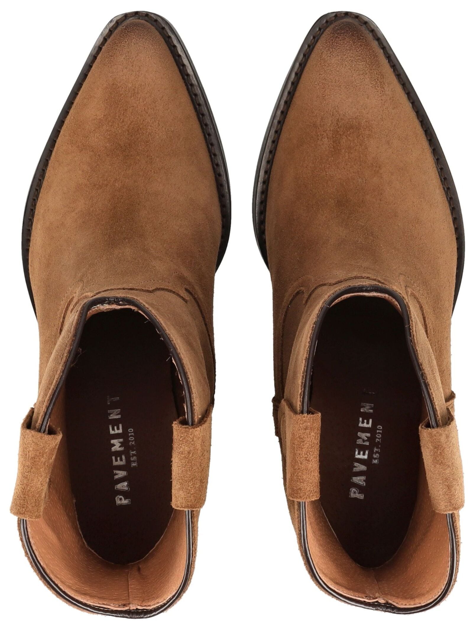 Pavement Bikerboots »Pavement Stiefelette Veloursleder«